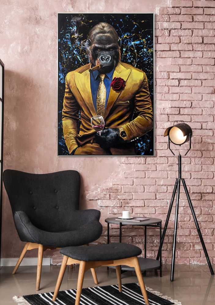 Keilrahmenbild GORILLA MEN