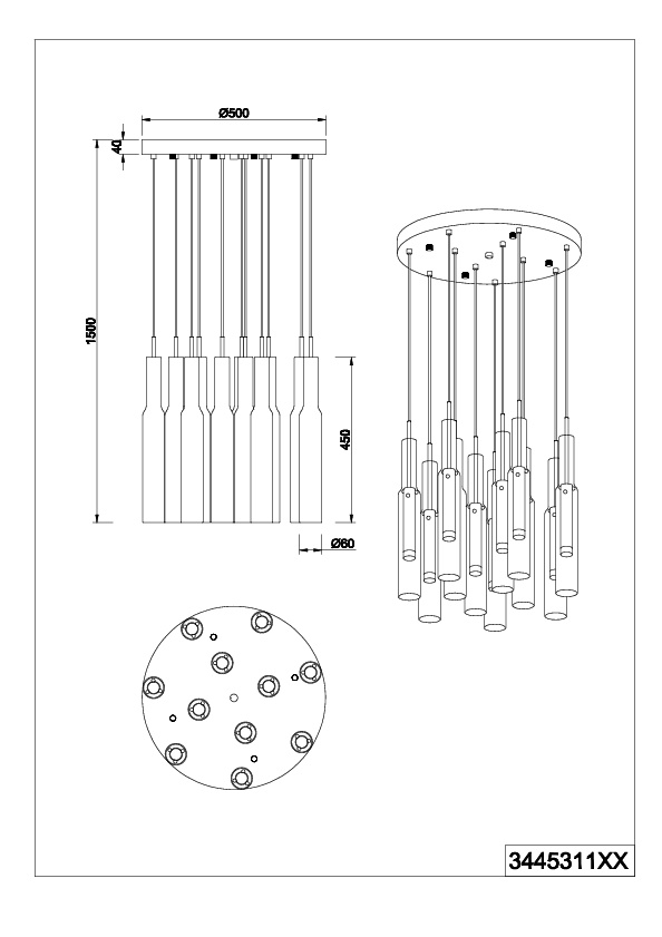 Pendelleuchte Select LUCENT