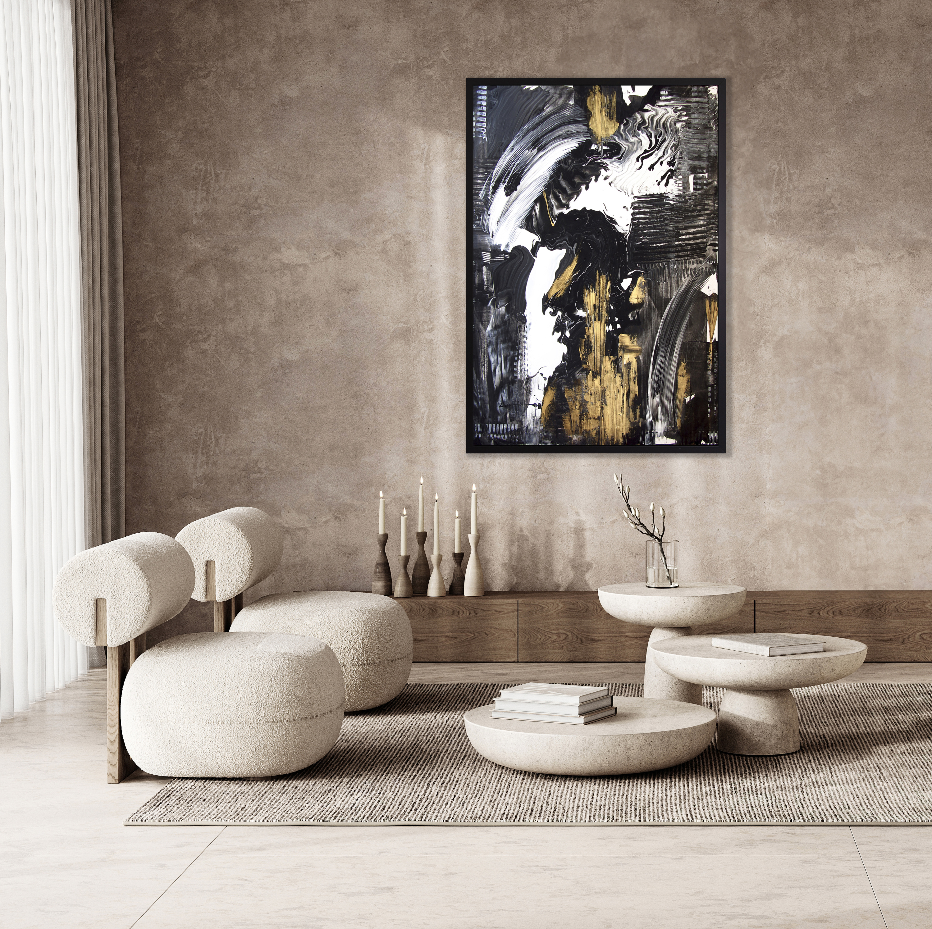 Leinwandbild Abstrakte Kunst