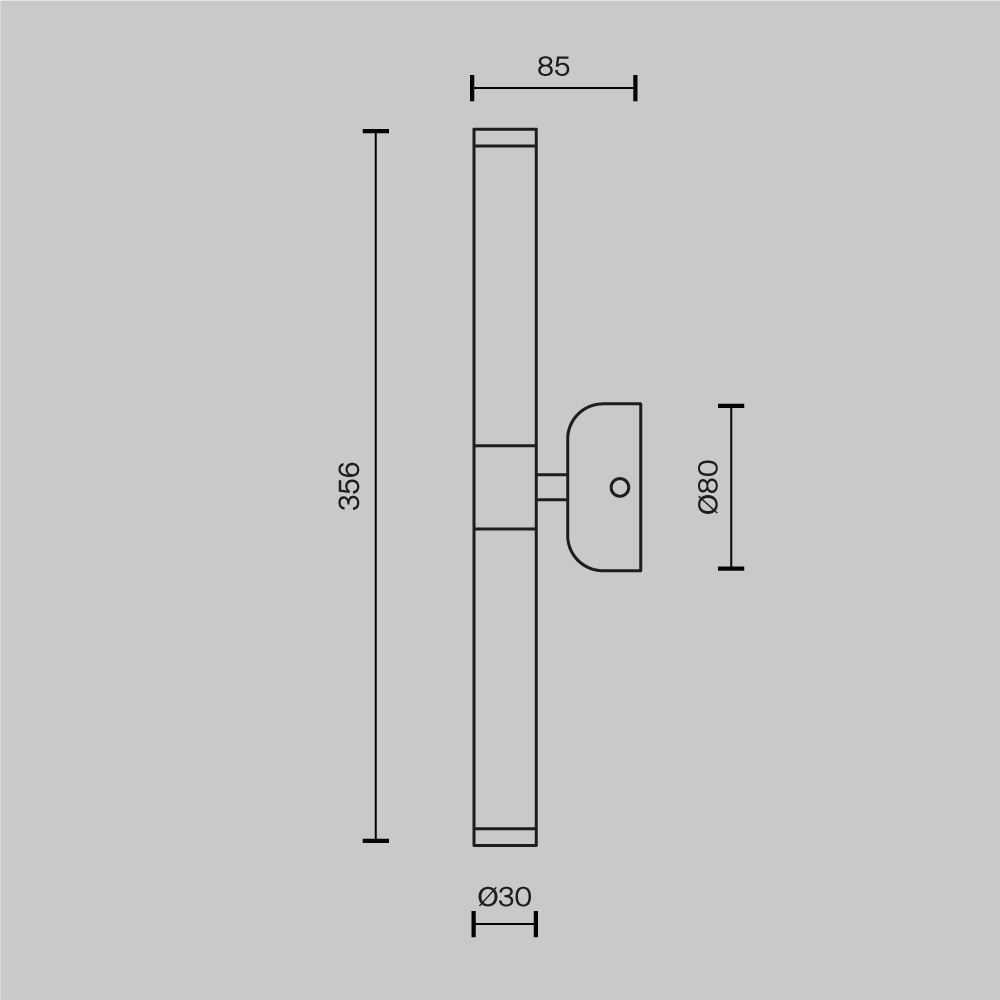 Wandleuchte AXIS