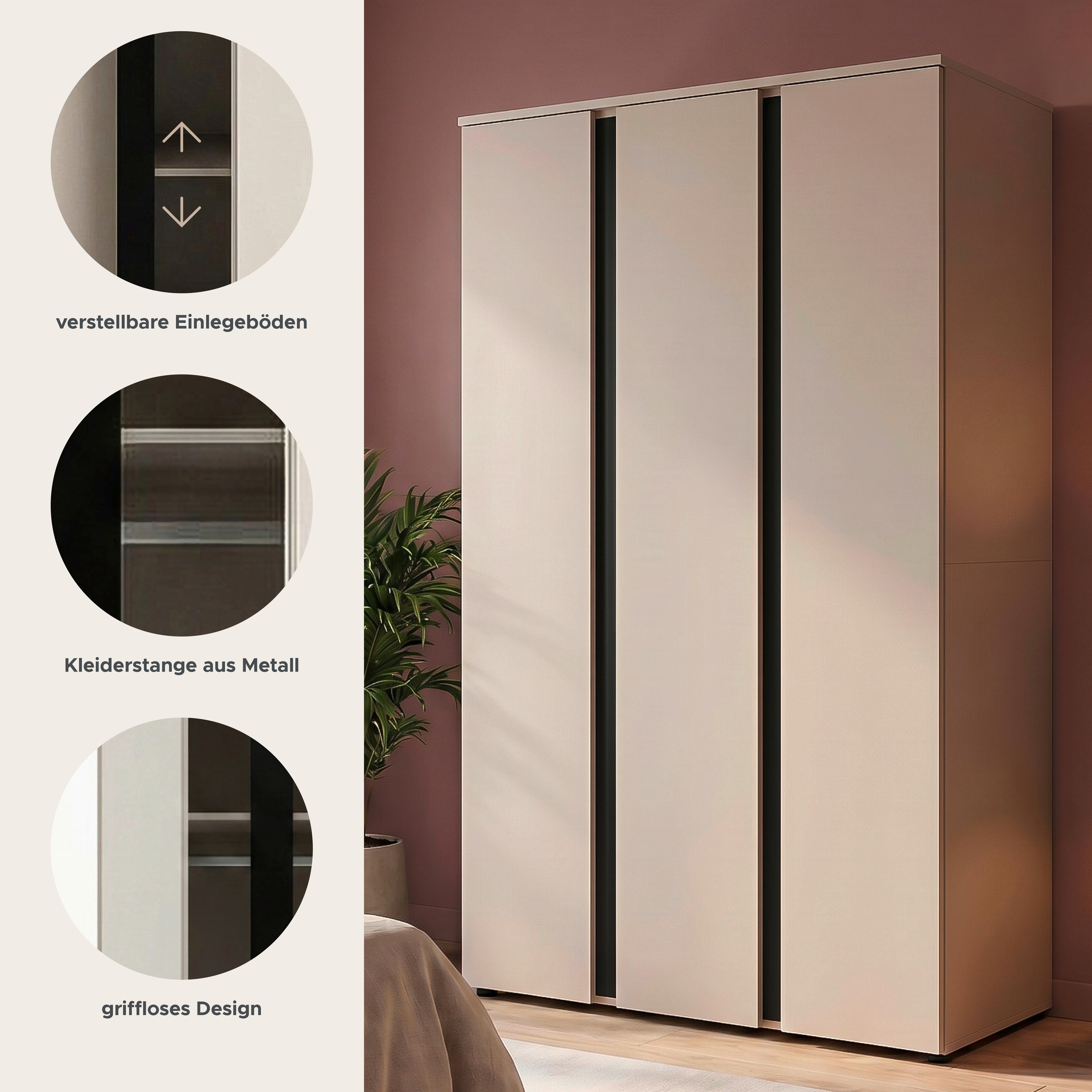 Kleiderschrank AMARA