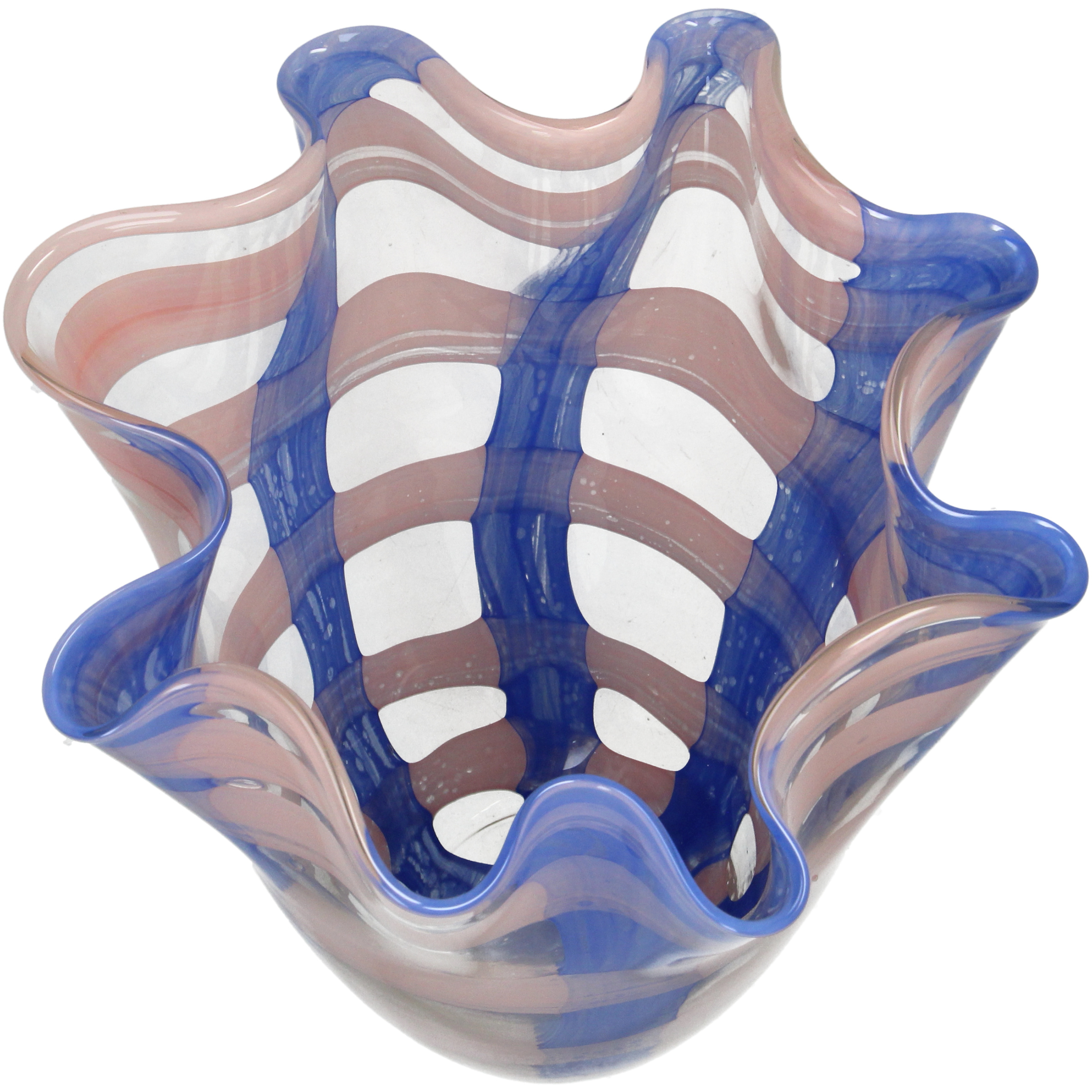 Vase HAYLEY blau