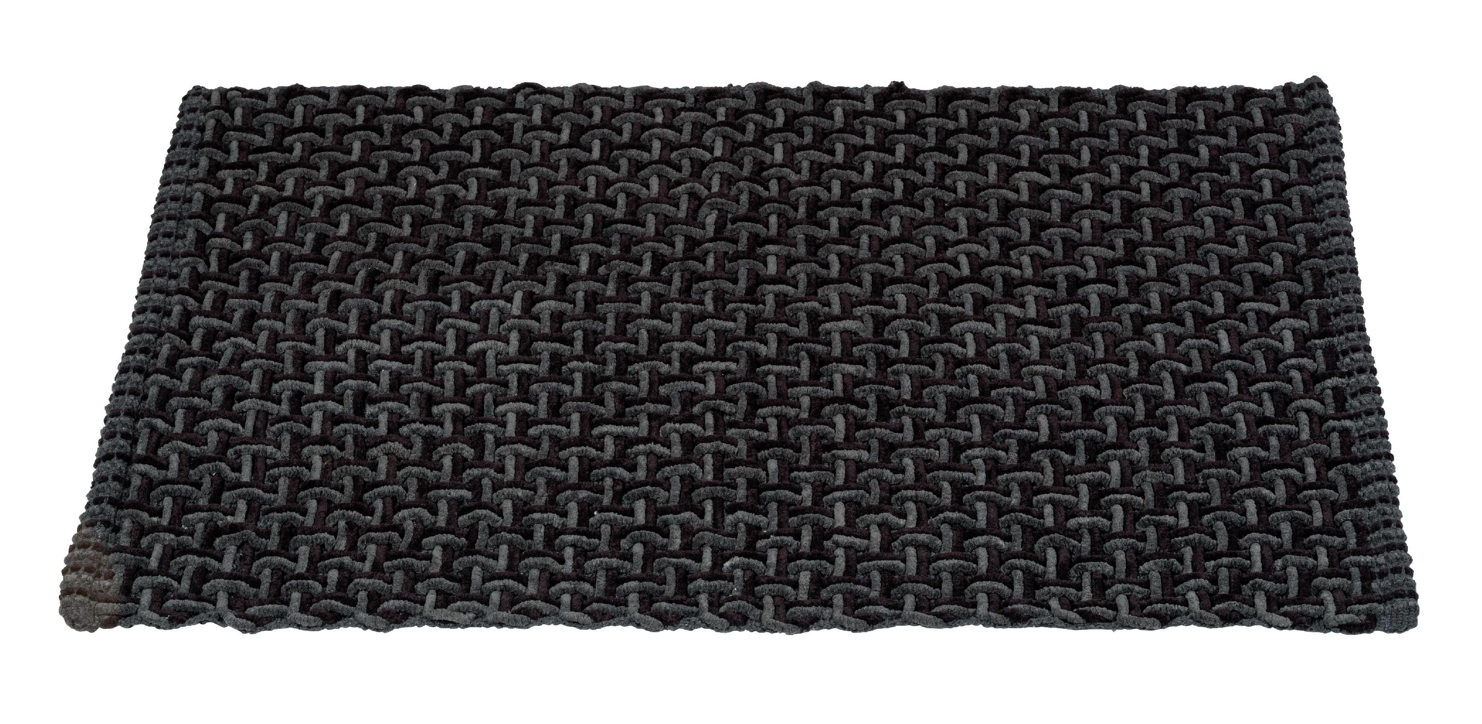 Badematte ECOLI schwarz-anthr.