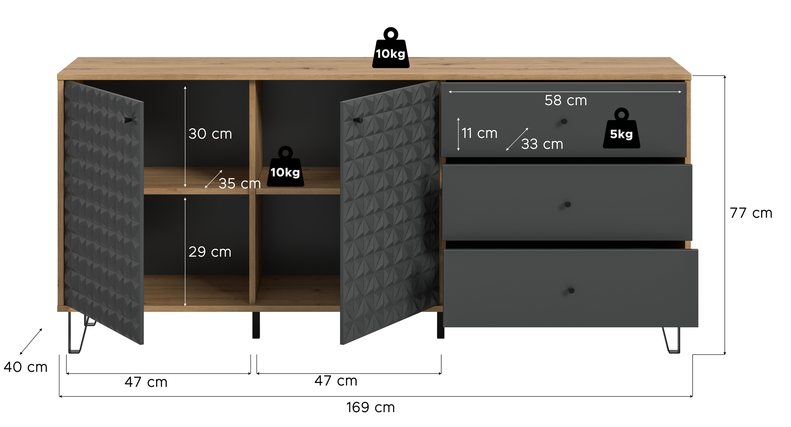 Sideboard PRISMA