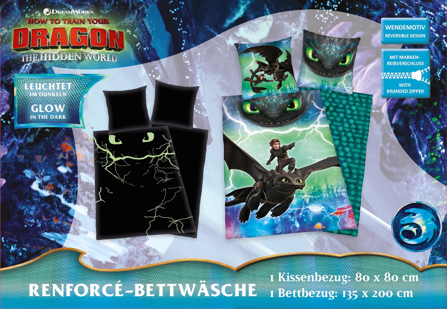 Bettwäsche Renforcé DRAGONS