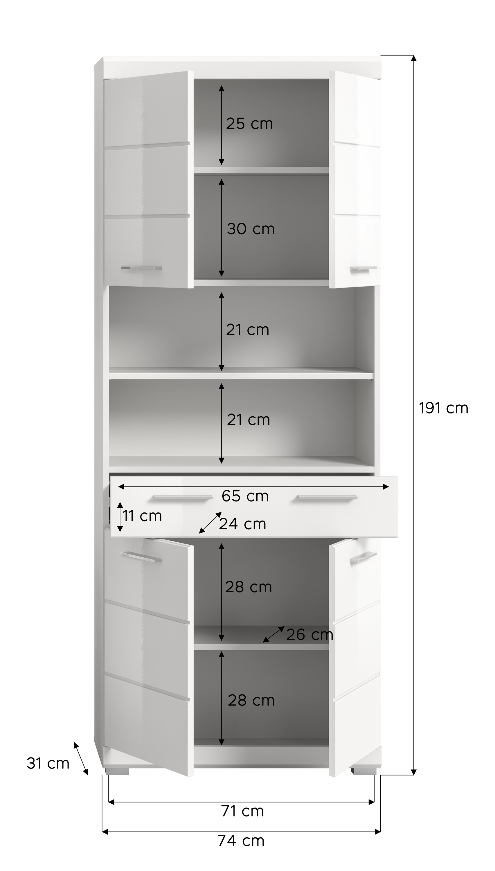Hochschrank SCOUT