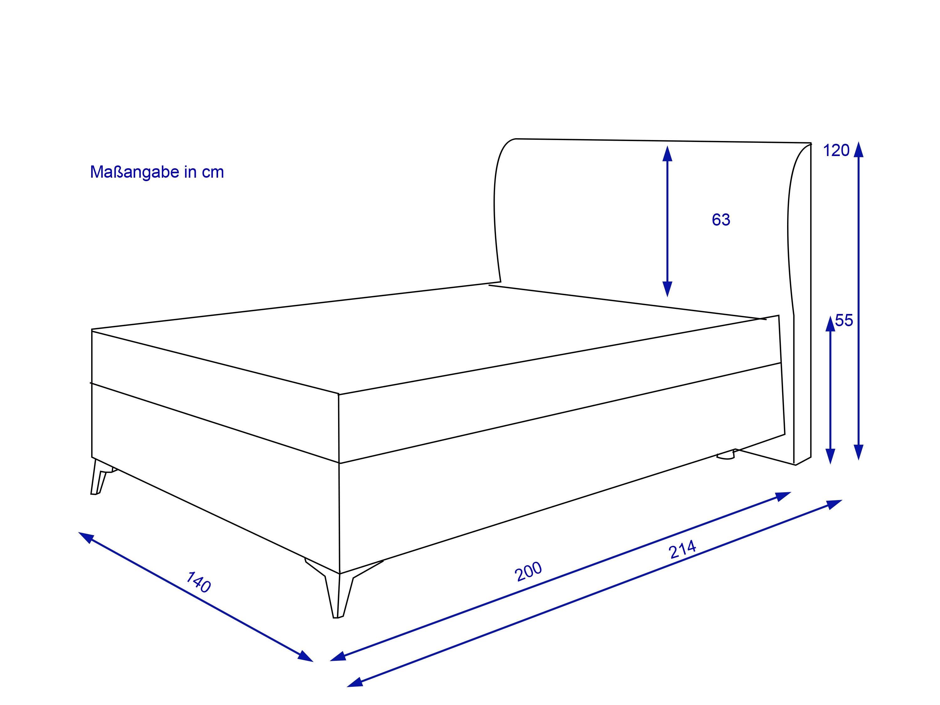 Boxspringbett LIVIN MILANO