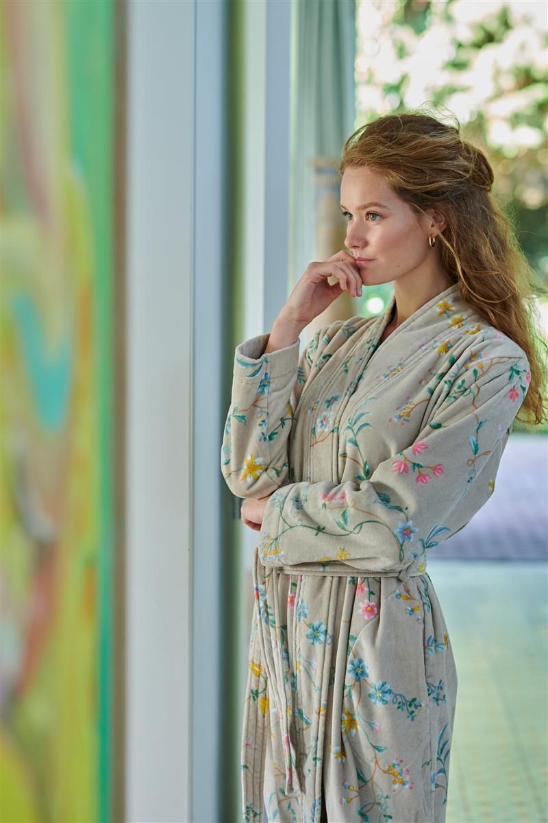 Bademantel PIP STUDIO VELOUR LES FLEURS