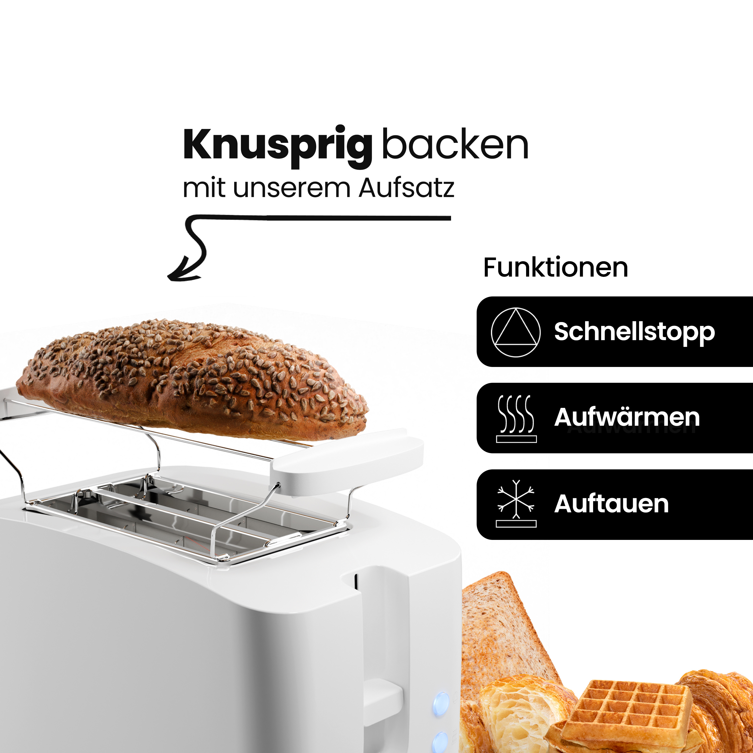 Toaster WHITE
