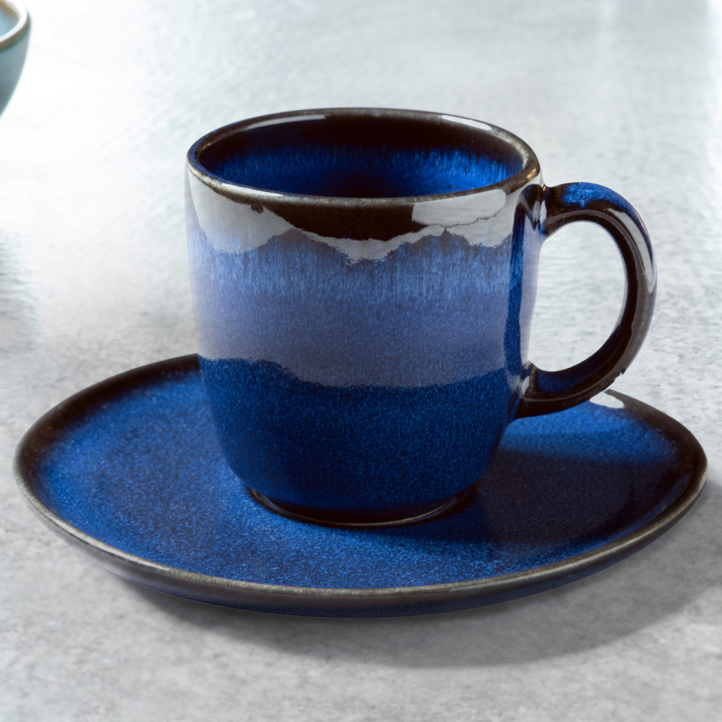 Kaffeeobertasse LAVE BLEU