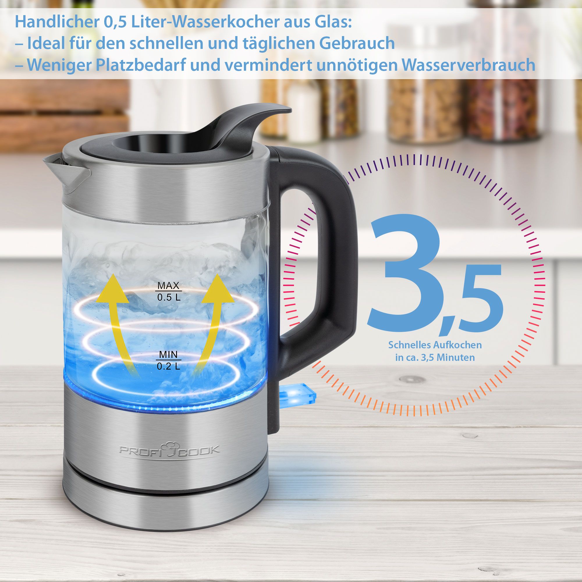Wasserkocher PROFICOOK