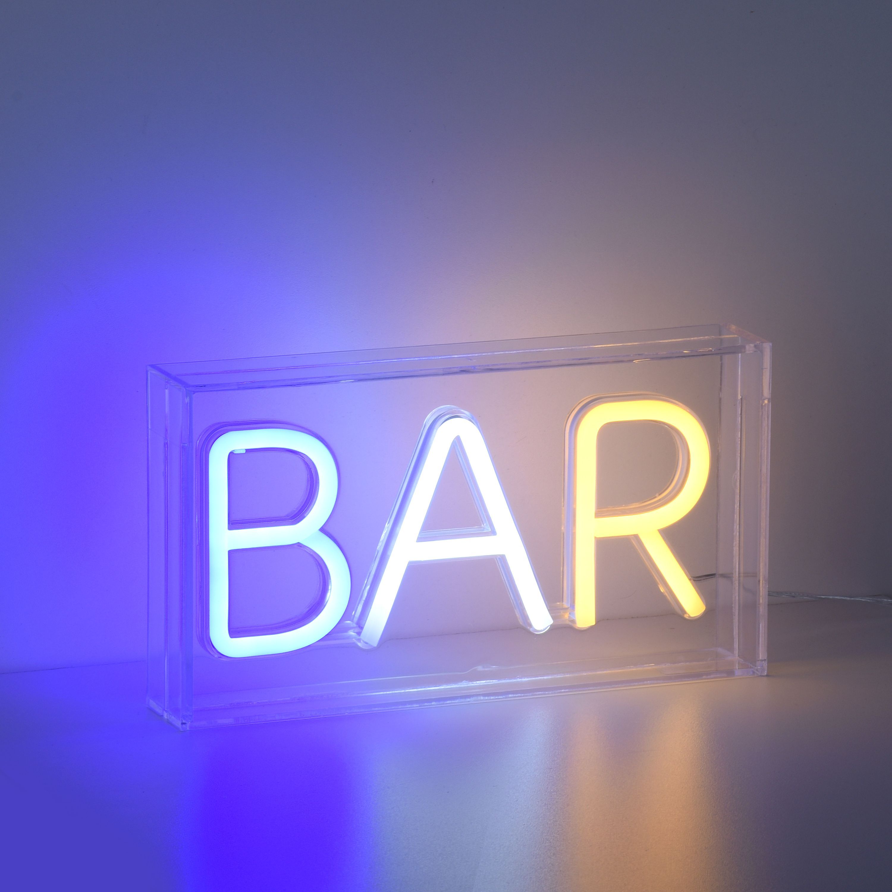 Leuchtobjekt BAR LED NEON