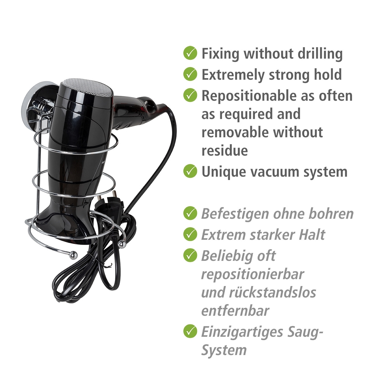 Haartrocknerhalter MILAZZO