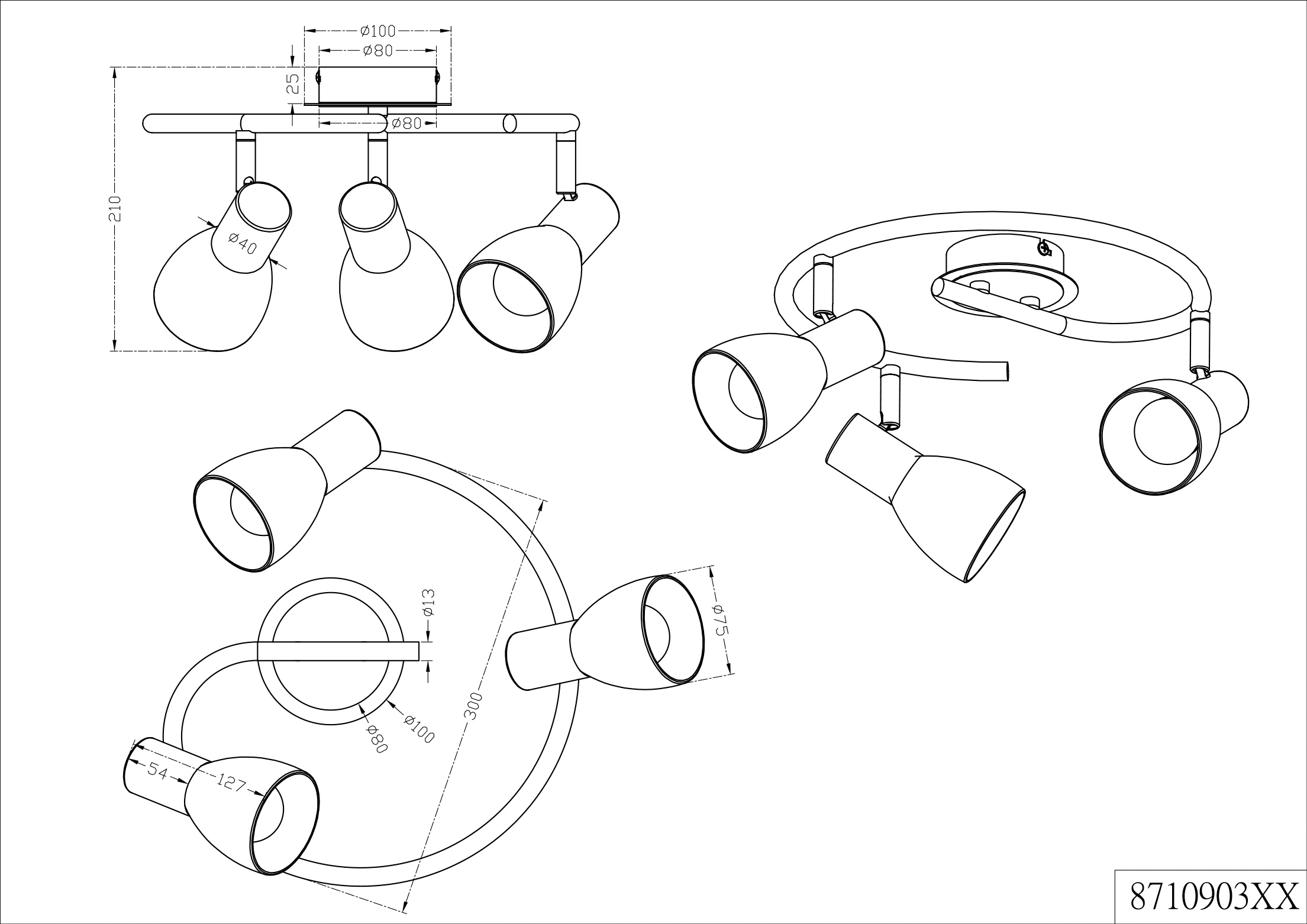 LED-Schnecke LEVISTO