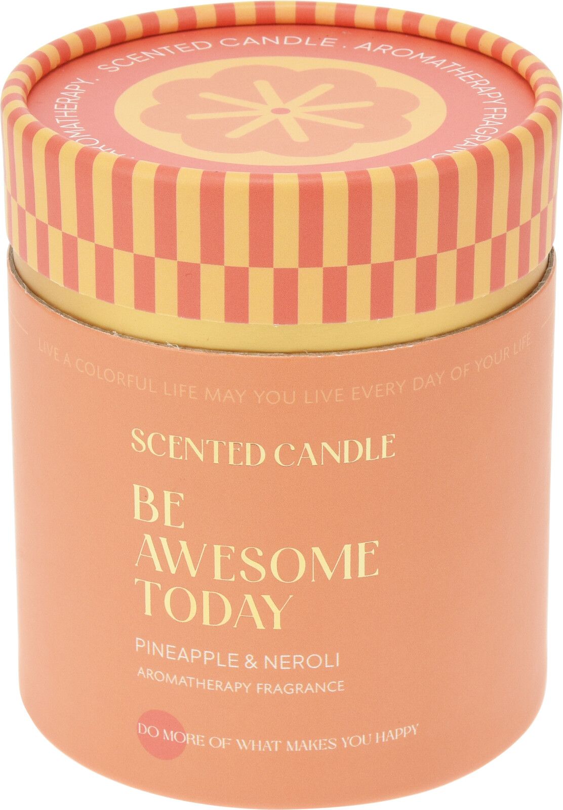 Duftkerze im Glas