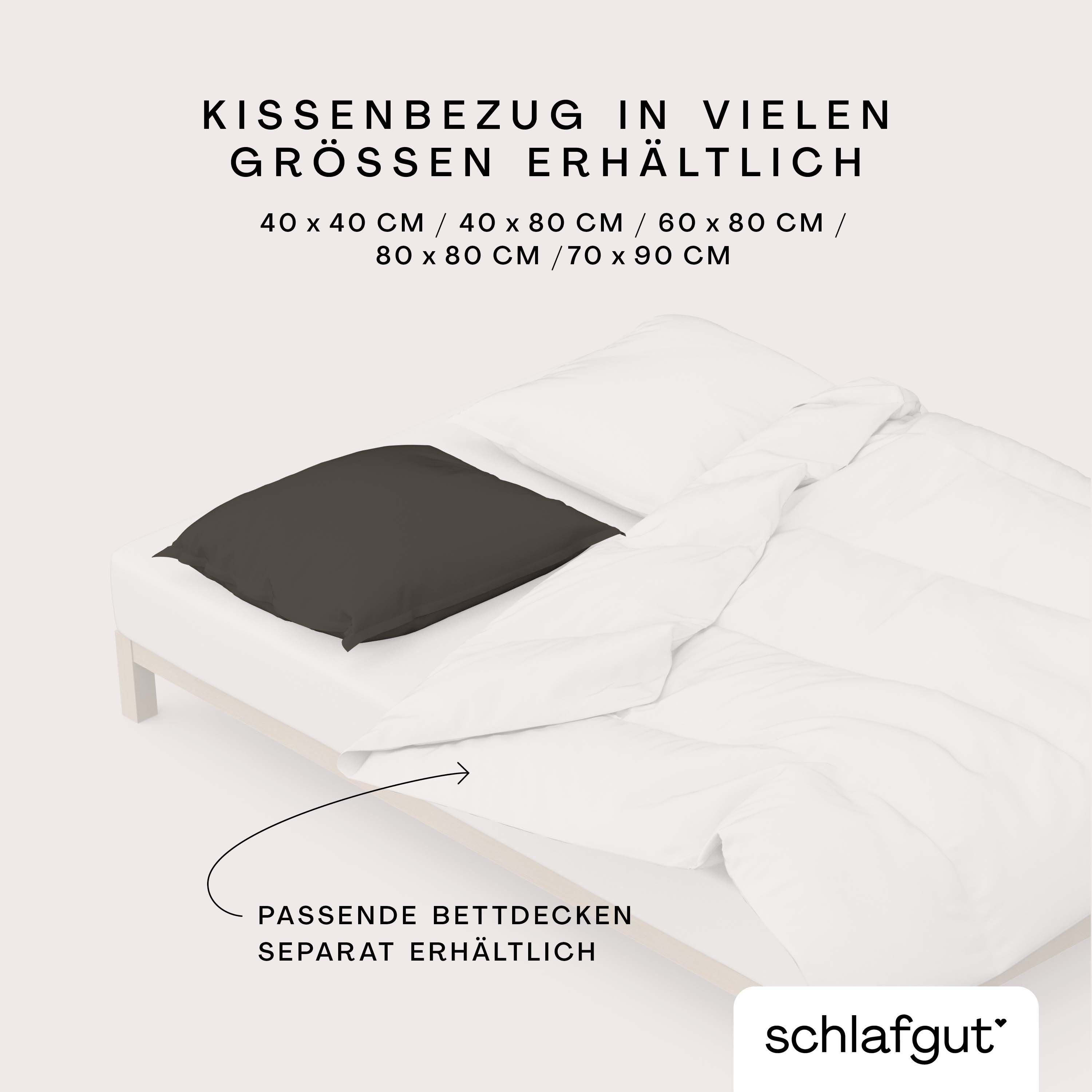 Kissenbezug Knitted Jersey