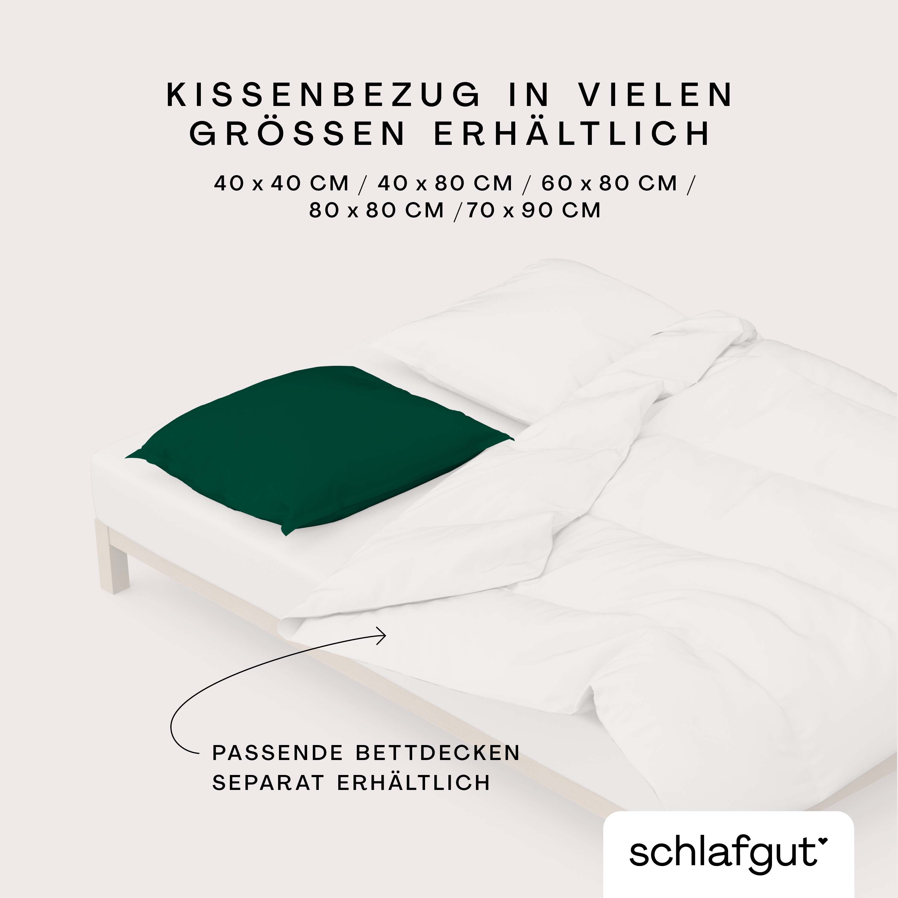 Kissenbezug Knitted Jersey