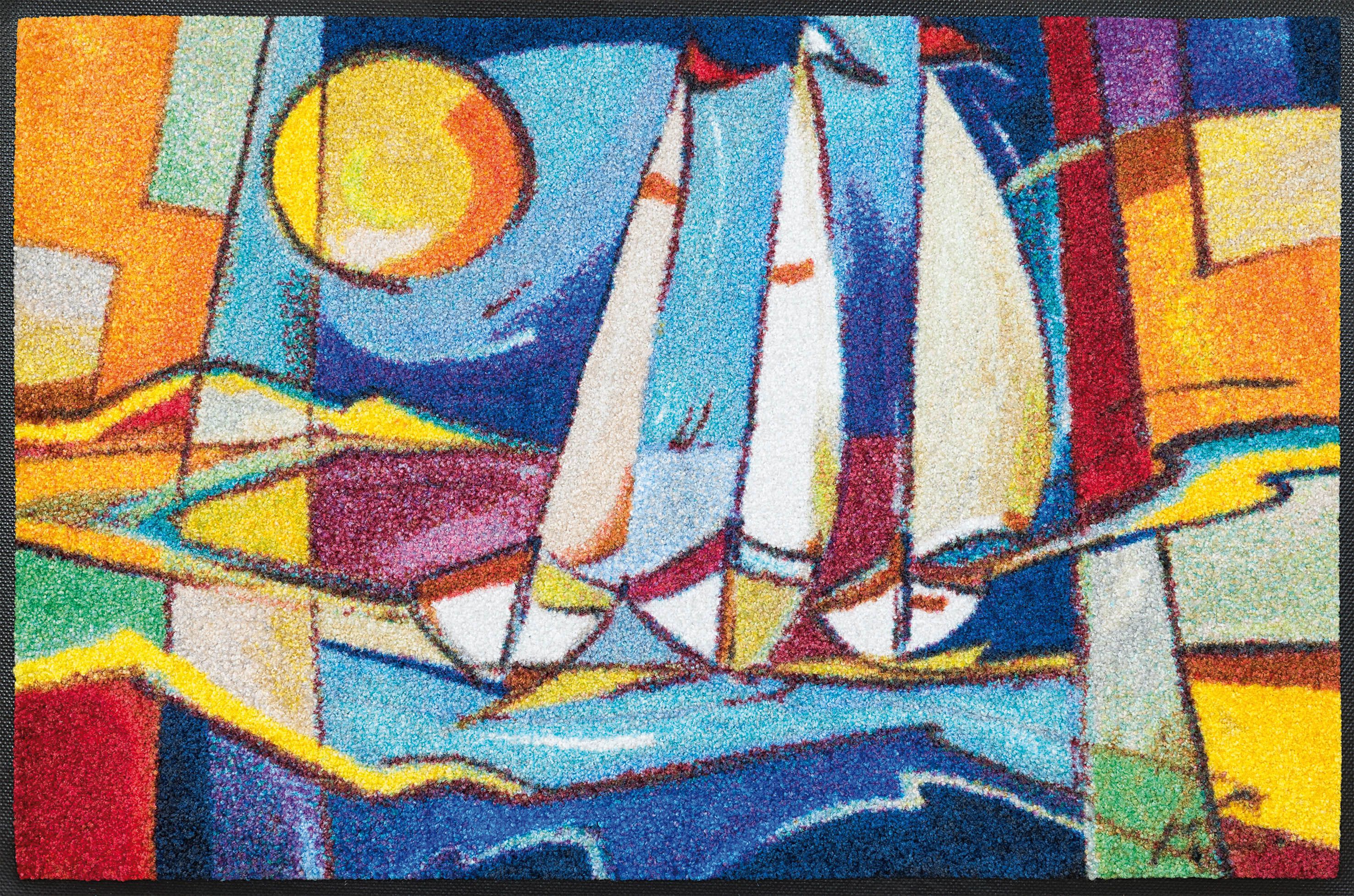 Fußmatte sailing home