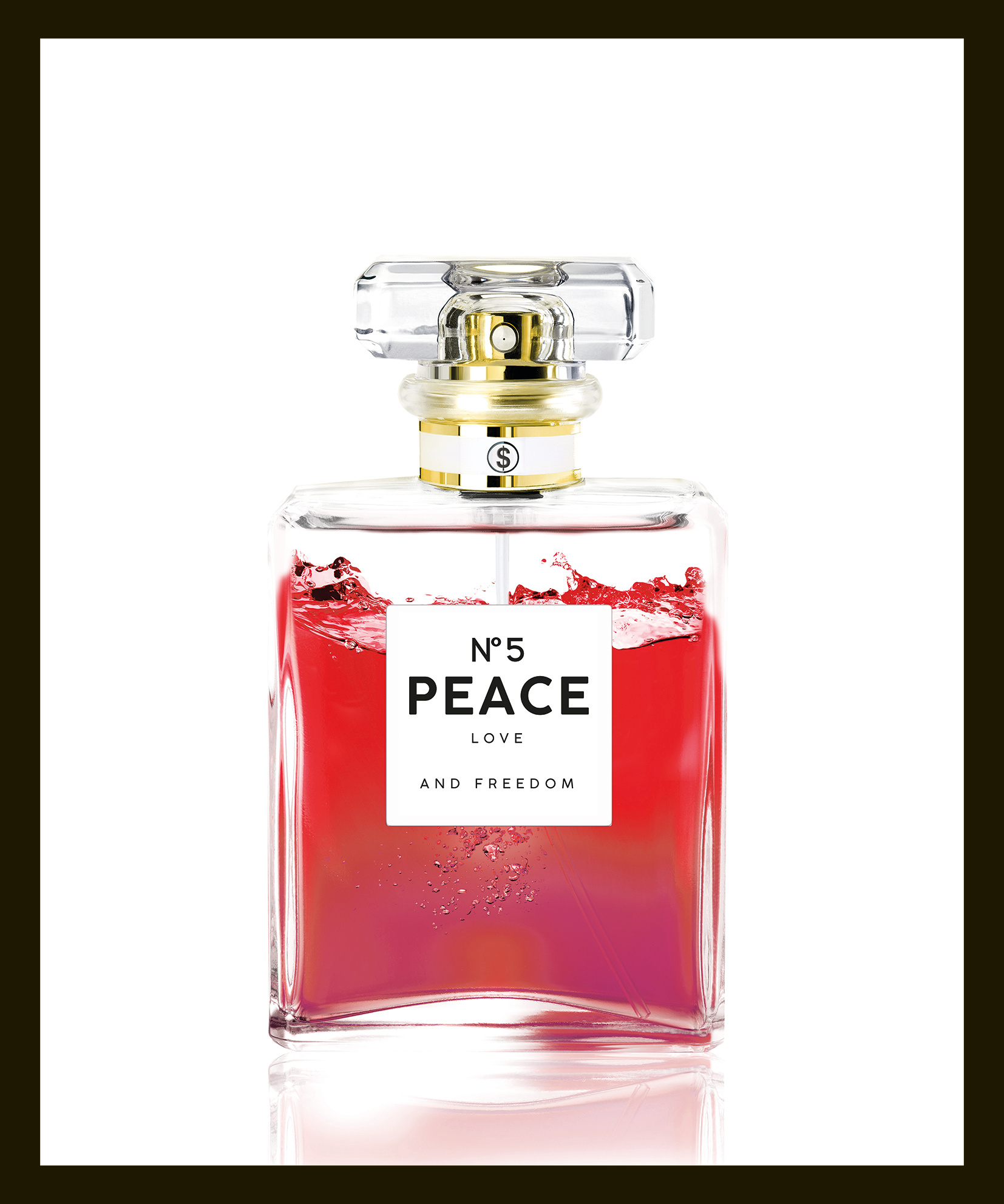Kunstdruck Parfum Bottle