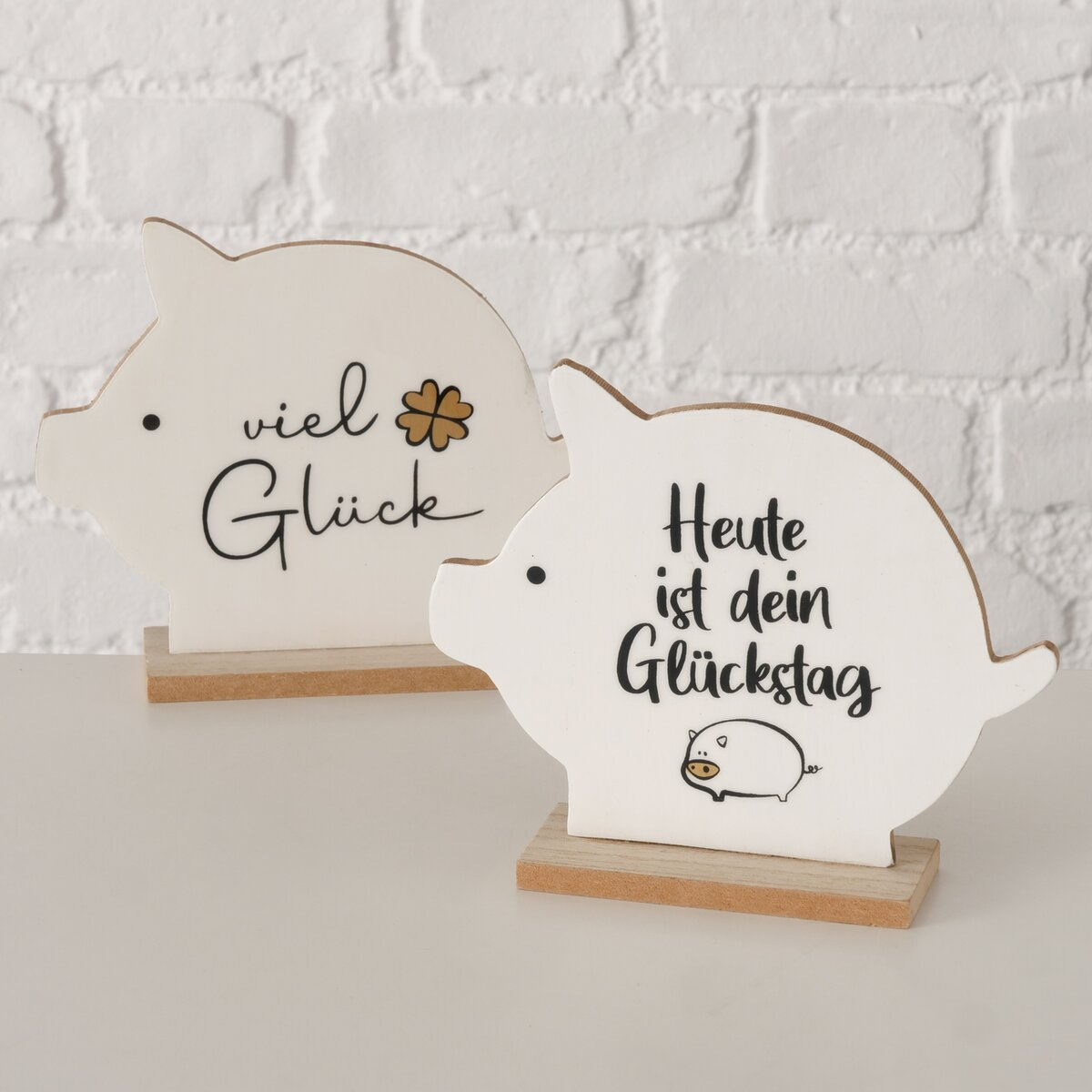 Dekofigur GLÜCK