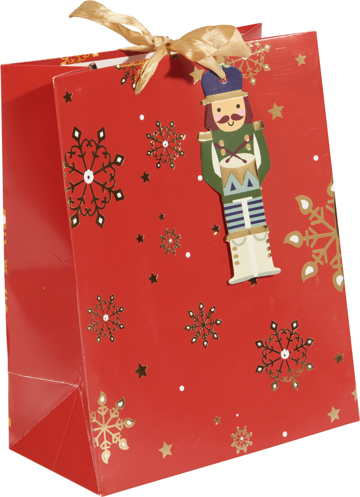 Geschenktasche SCHNEEFLOCKEN
