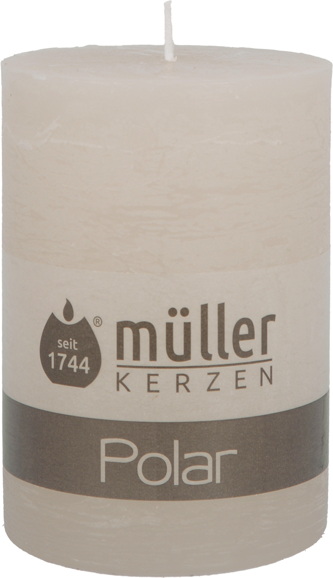 Stumpenkerze POLAR sand
