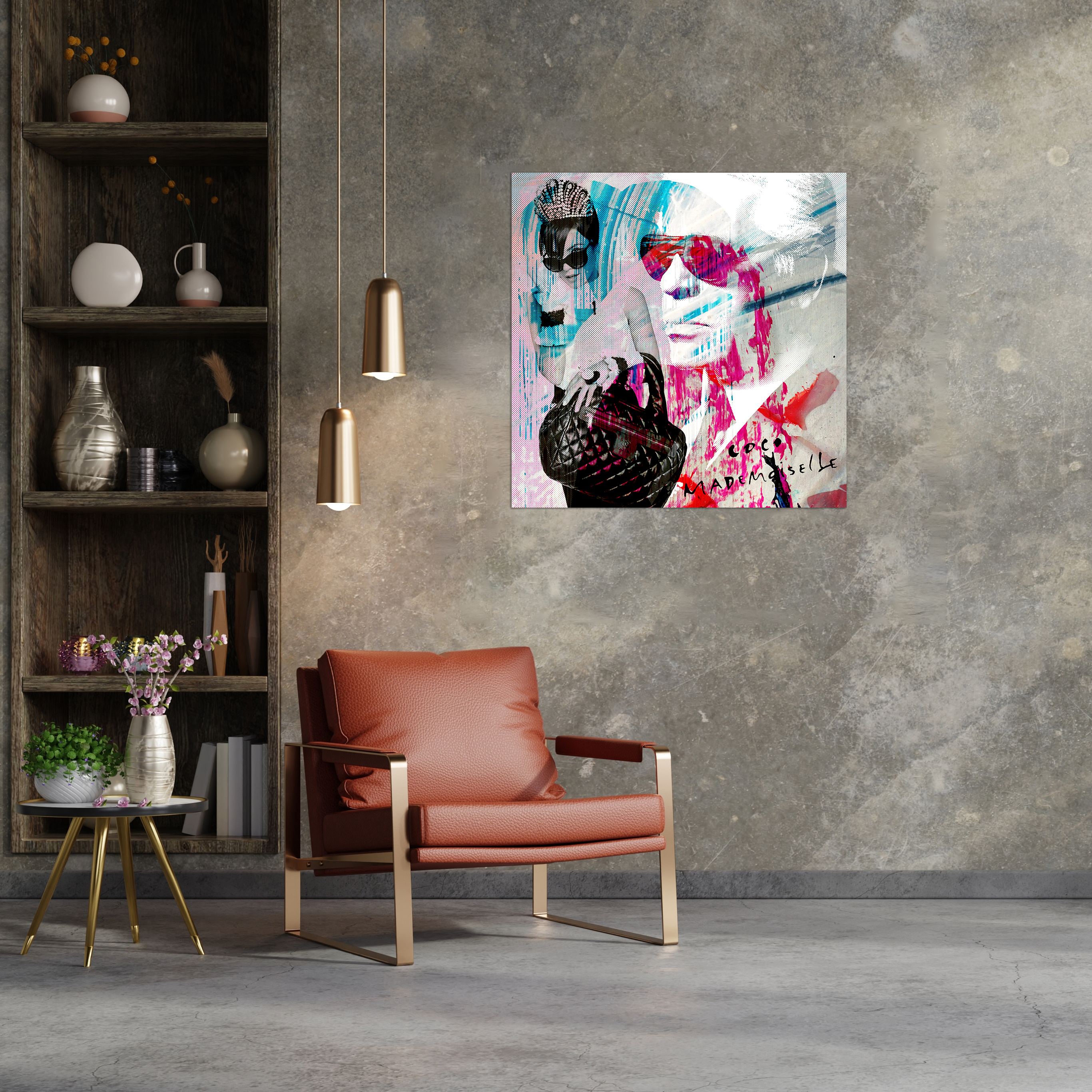 Acrylglasbild FASHION Icons