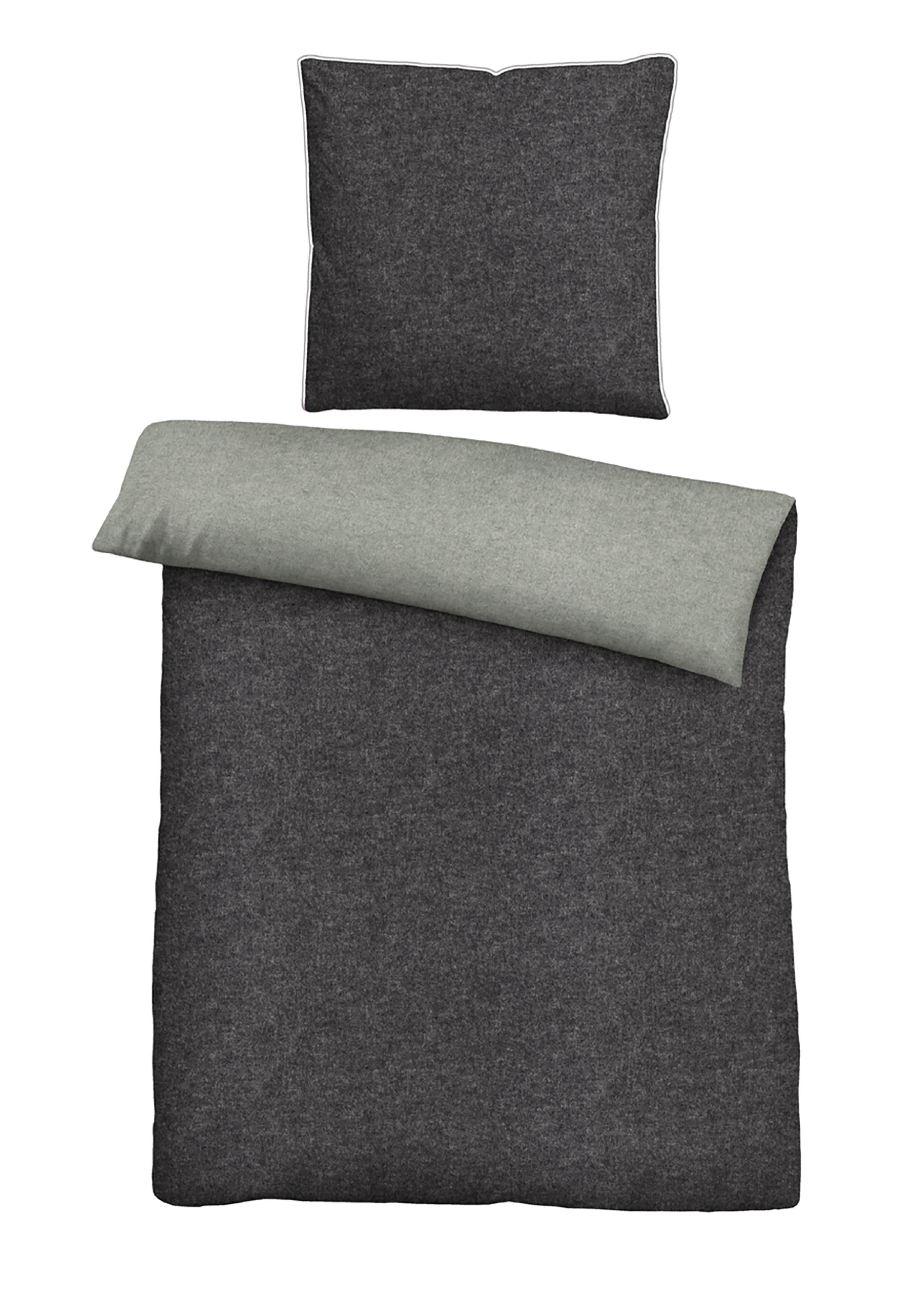 Bettwäsche BIBER titanium