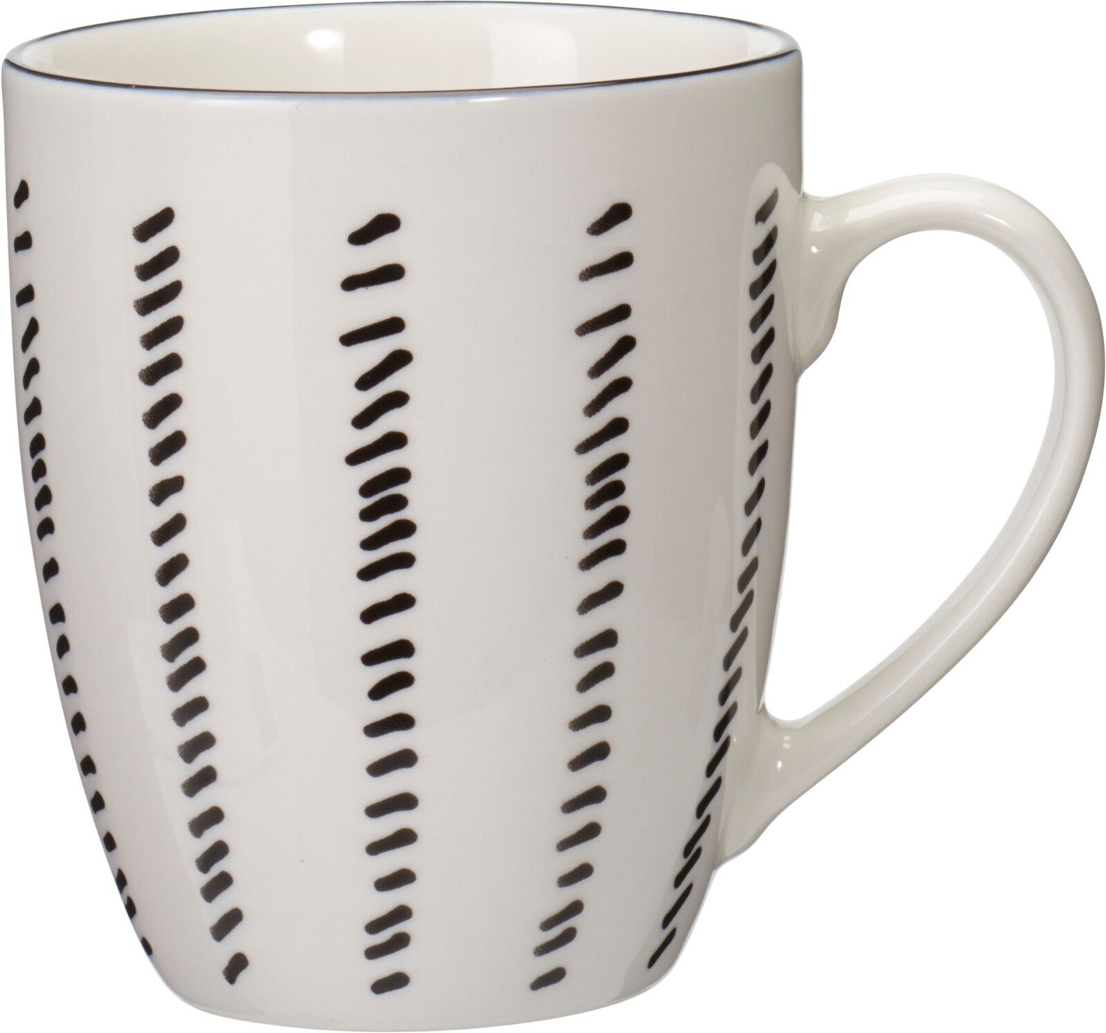 Henkelbecher WHITE & BLACK