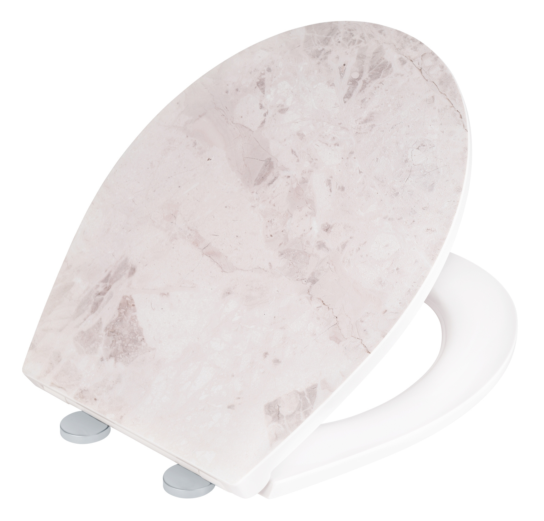 WC-Sitz WHITE MARBLE