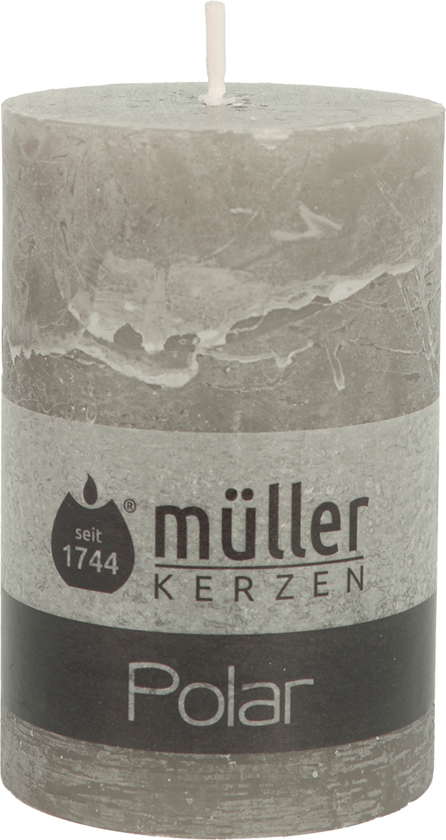 Stumpenkerze POLAR kaschmir