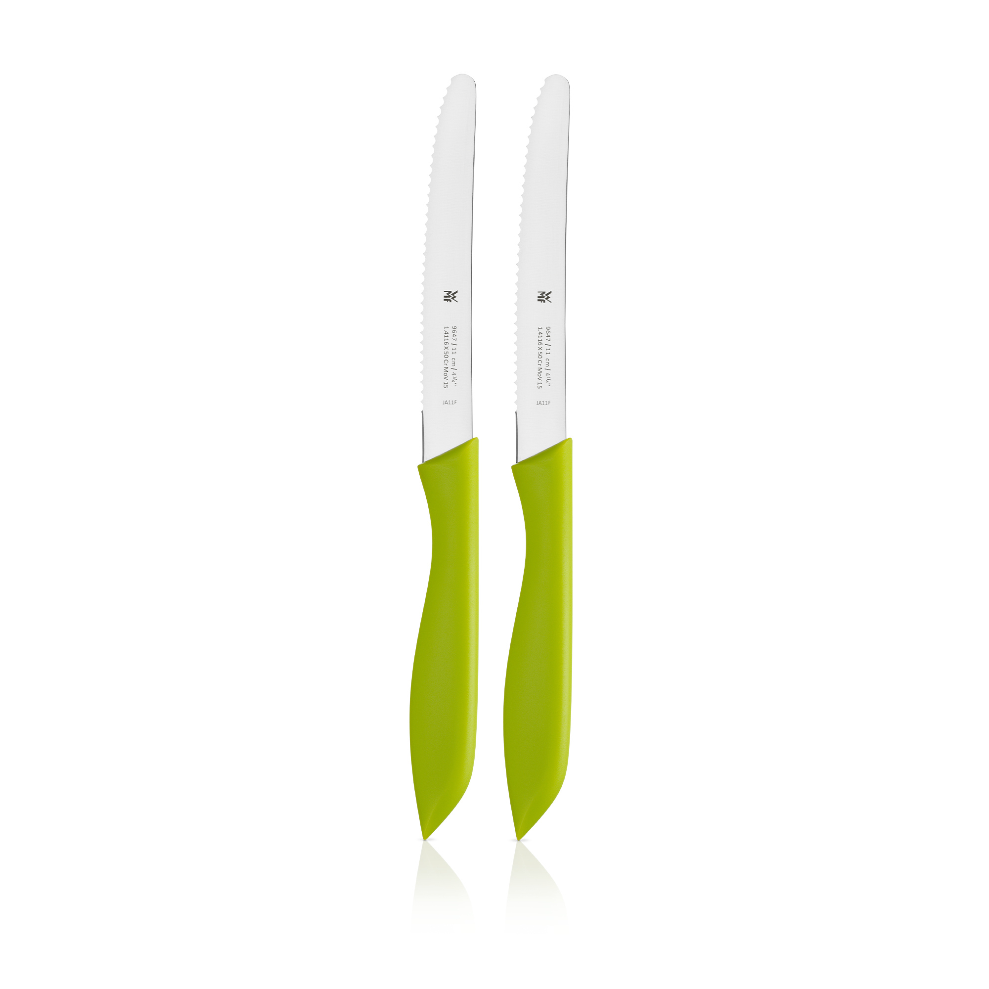 Vespermesser-Set WMF grün
