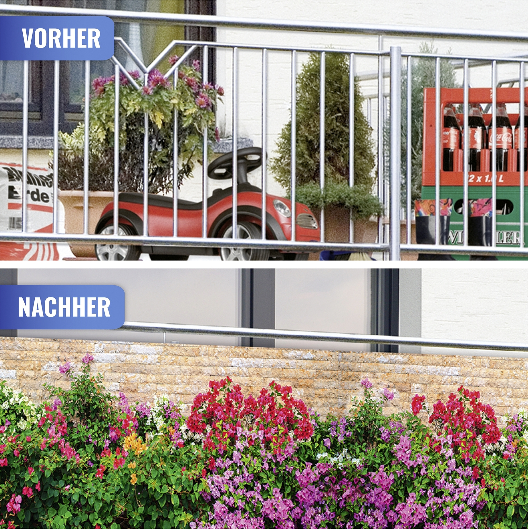 Balkon-Sichtschutz
