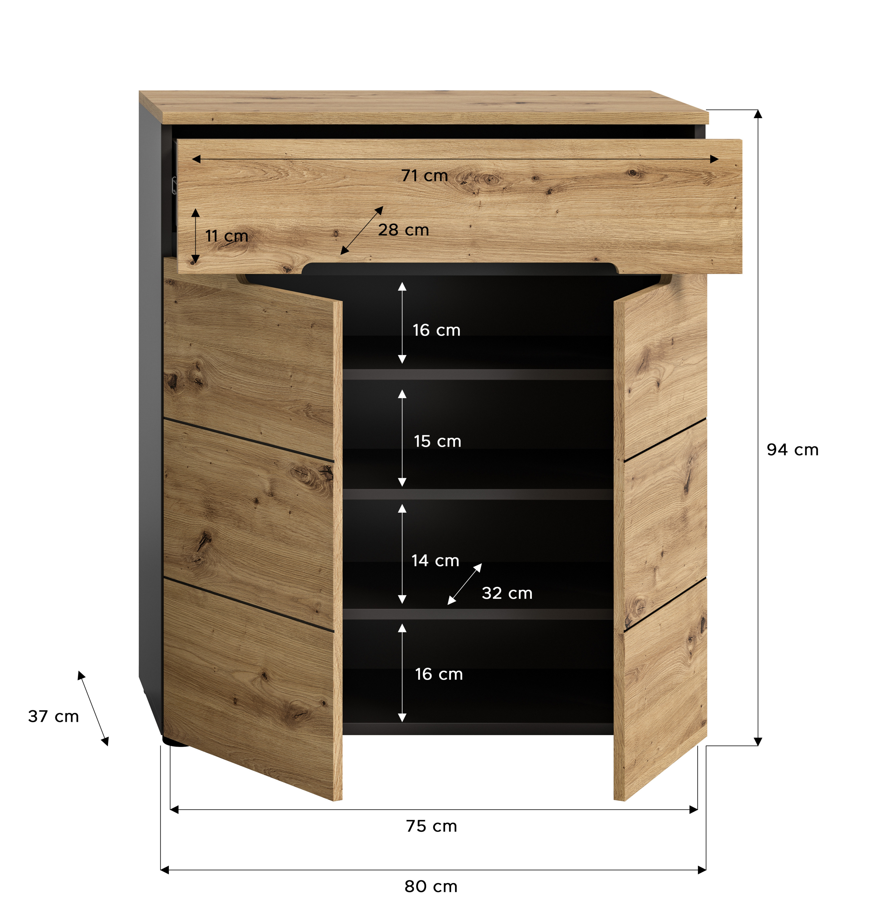 Schuhschrank CANU