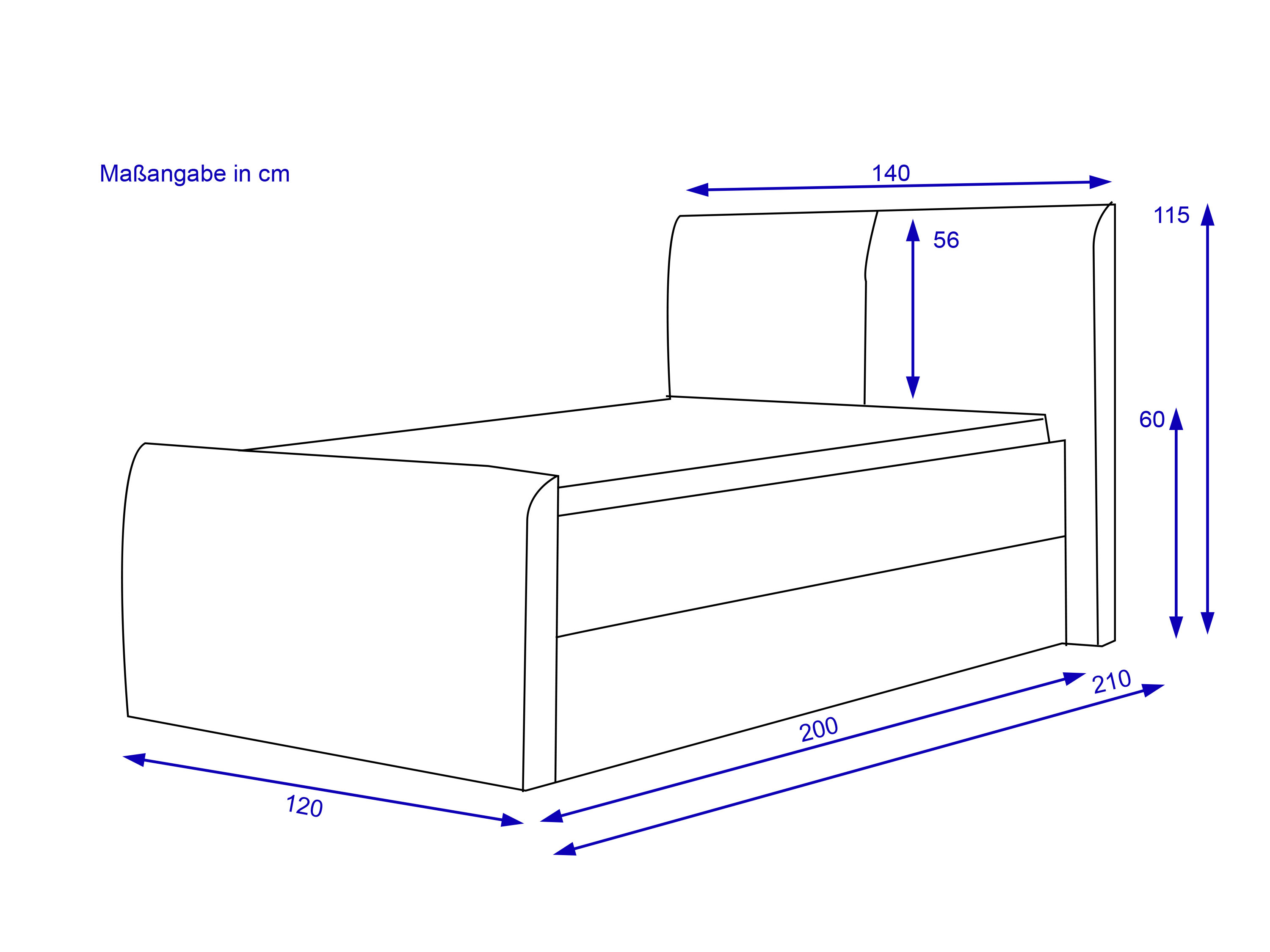 Boxspringbett HARPER EUREKA