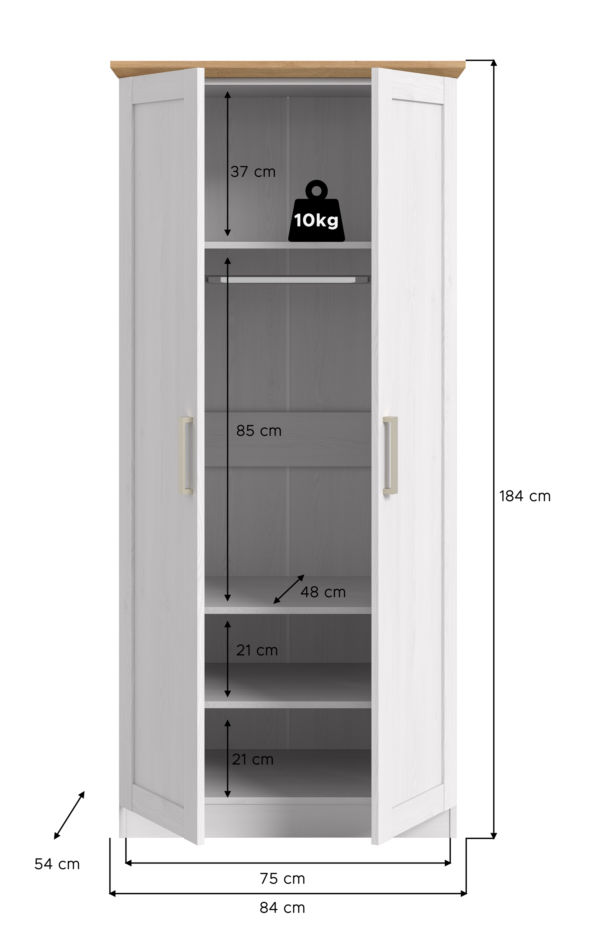 Kleiderschrank FLORENZ