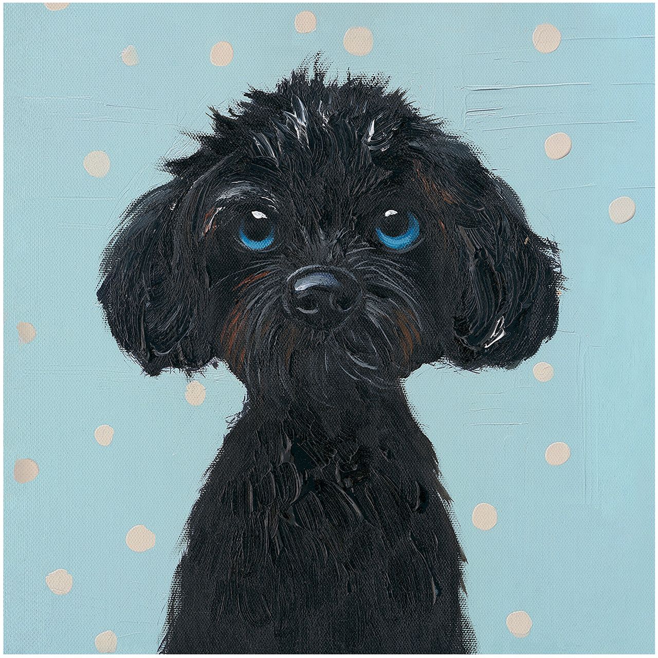 Gemälde BLACK PUPPY