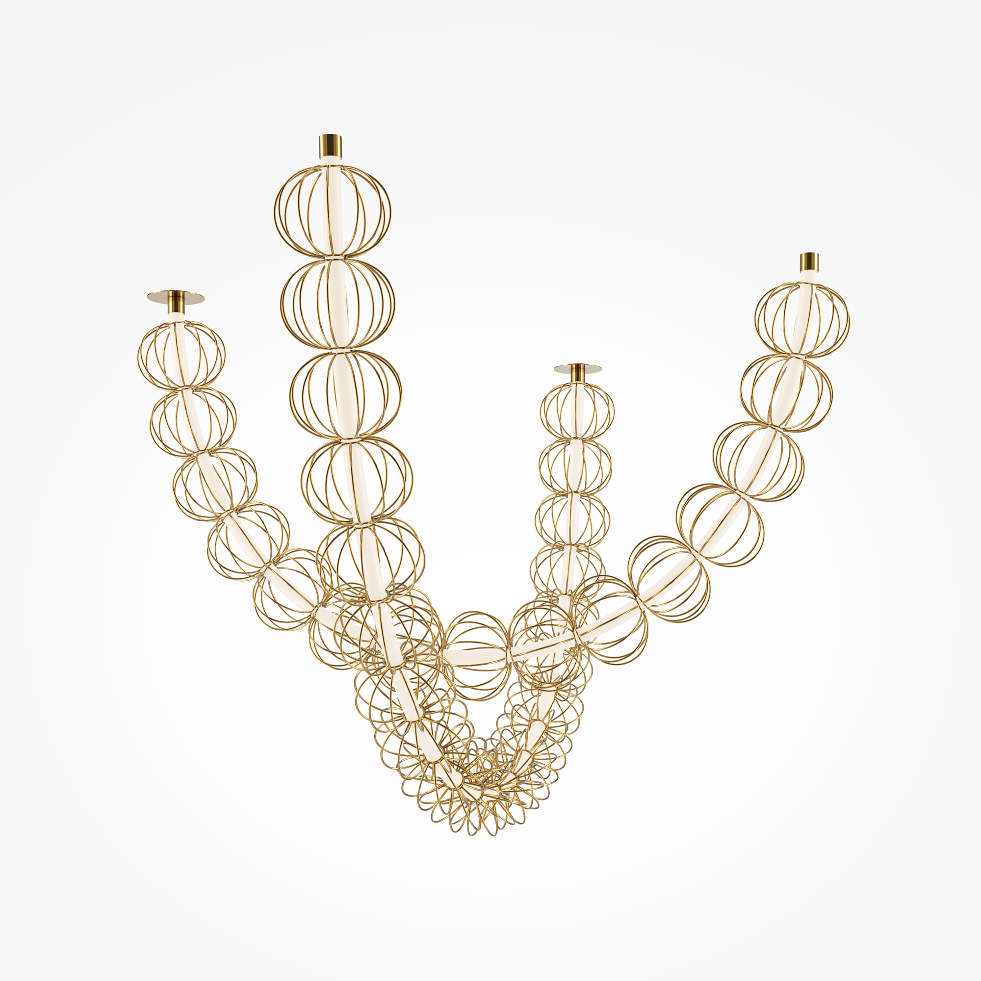 Pendelleuchte GOLDEN CAGE