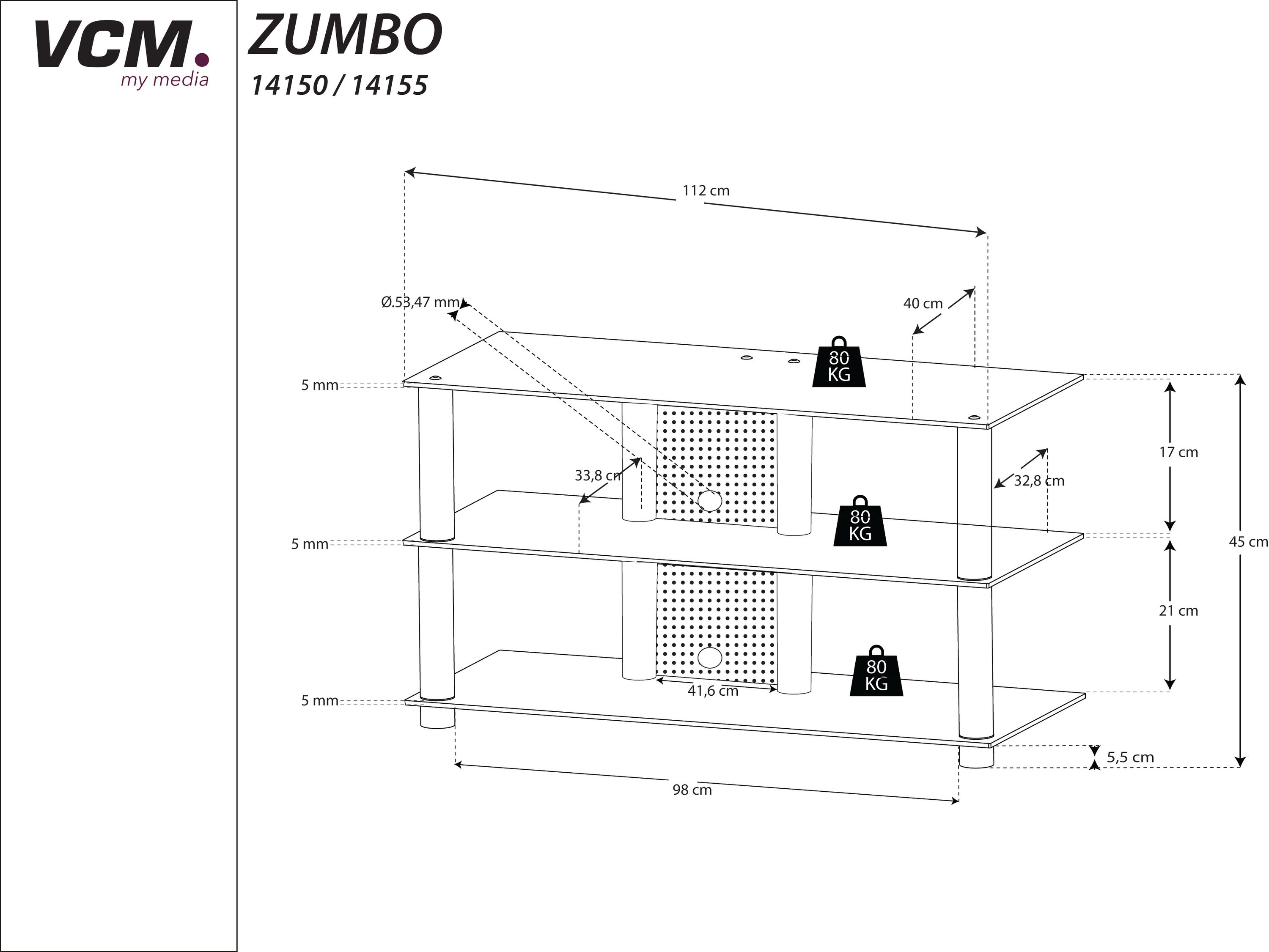 TV-Möbel Zumbo