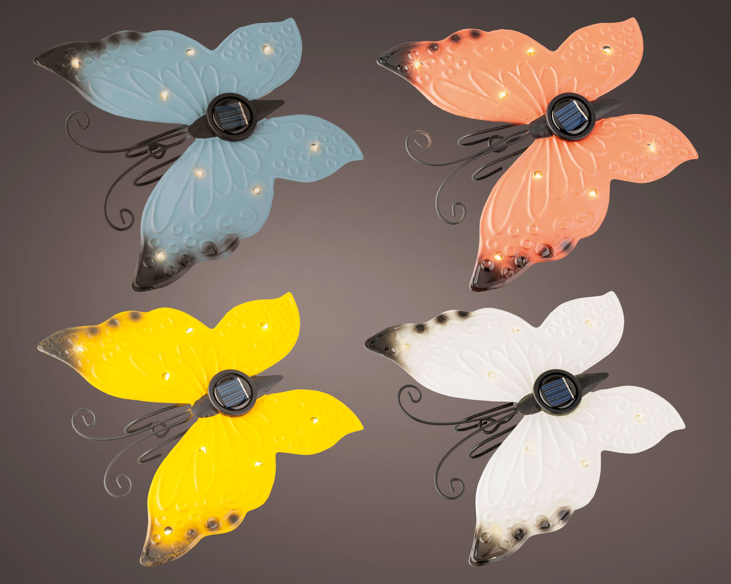 Gartenstecker SOLAR BUTTERFLY