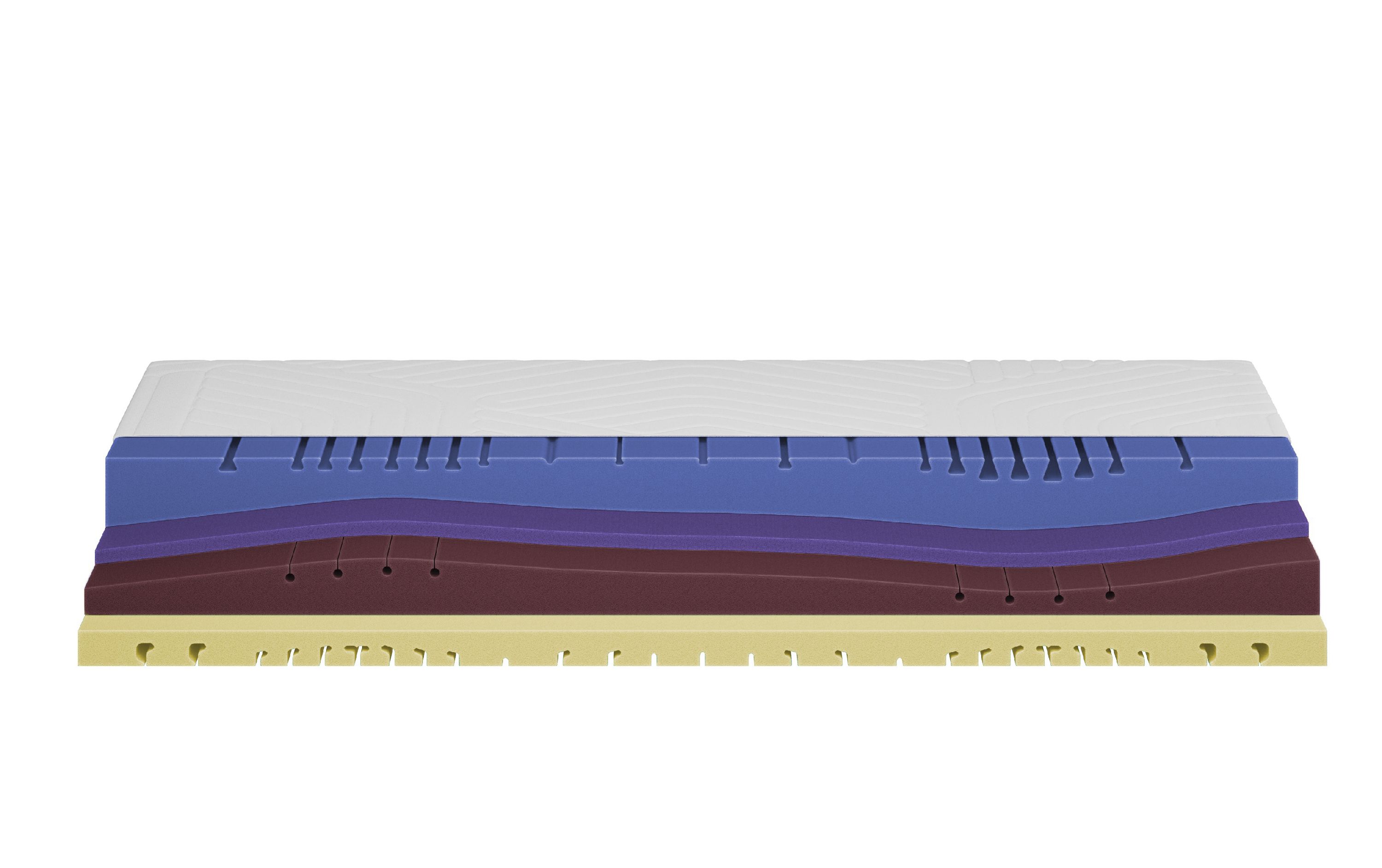 Kaltschaummatratze  MONDO WAVE MEDIUM