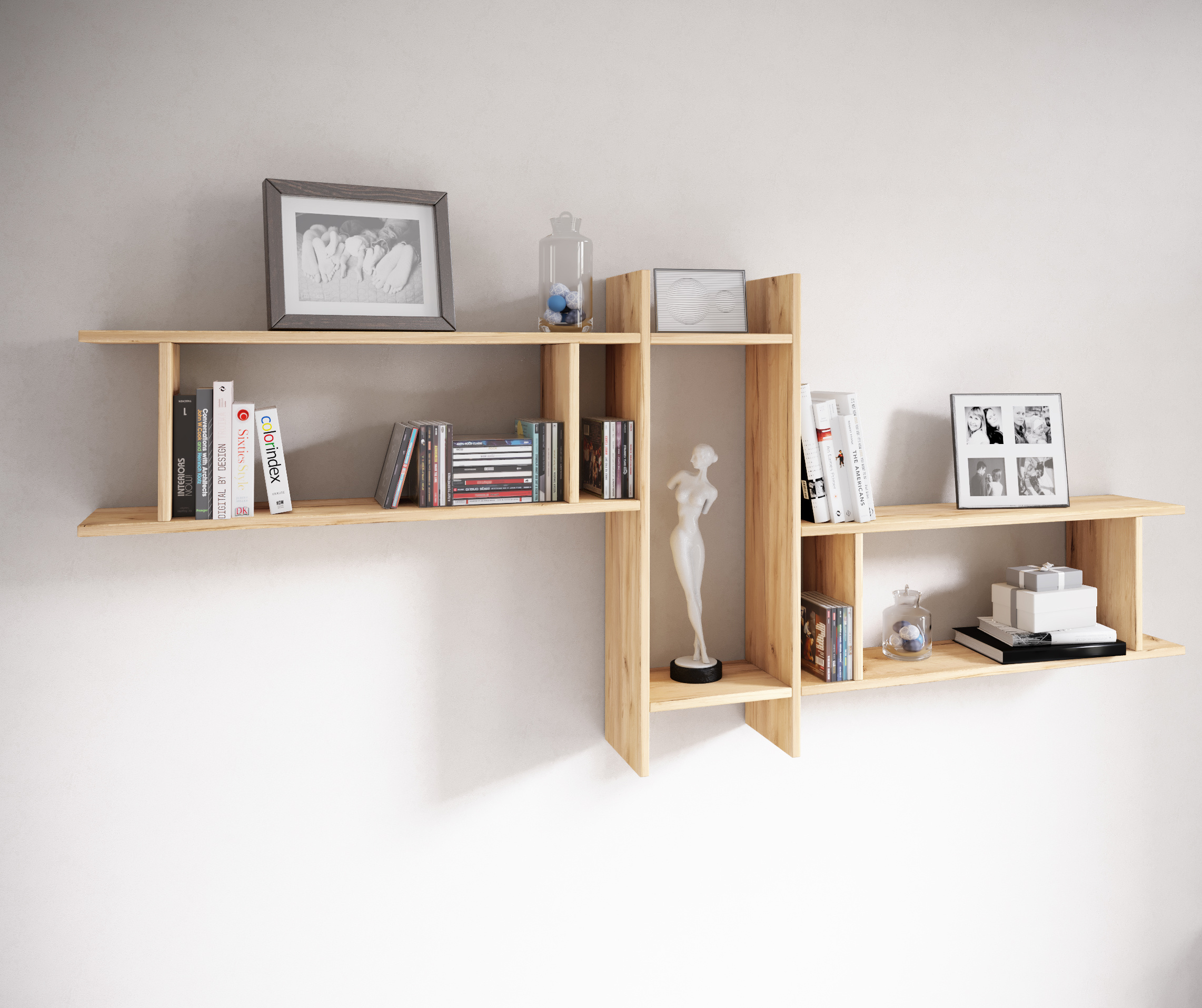 Wandregal 3er Set SIROLA