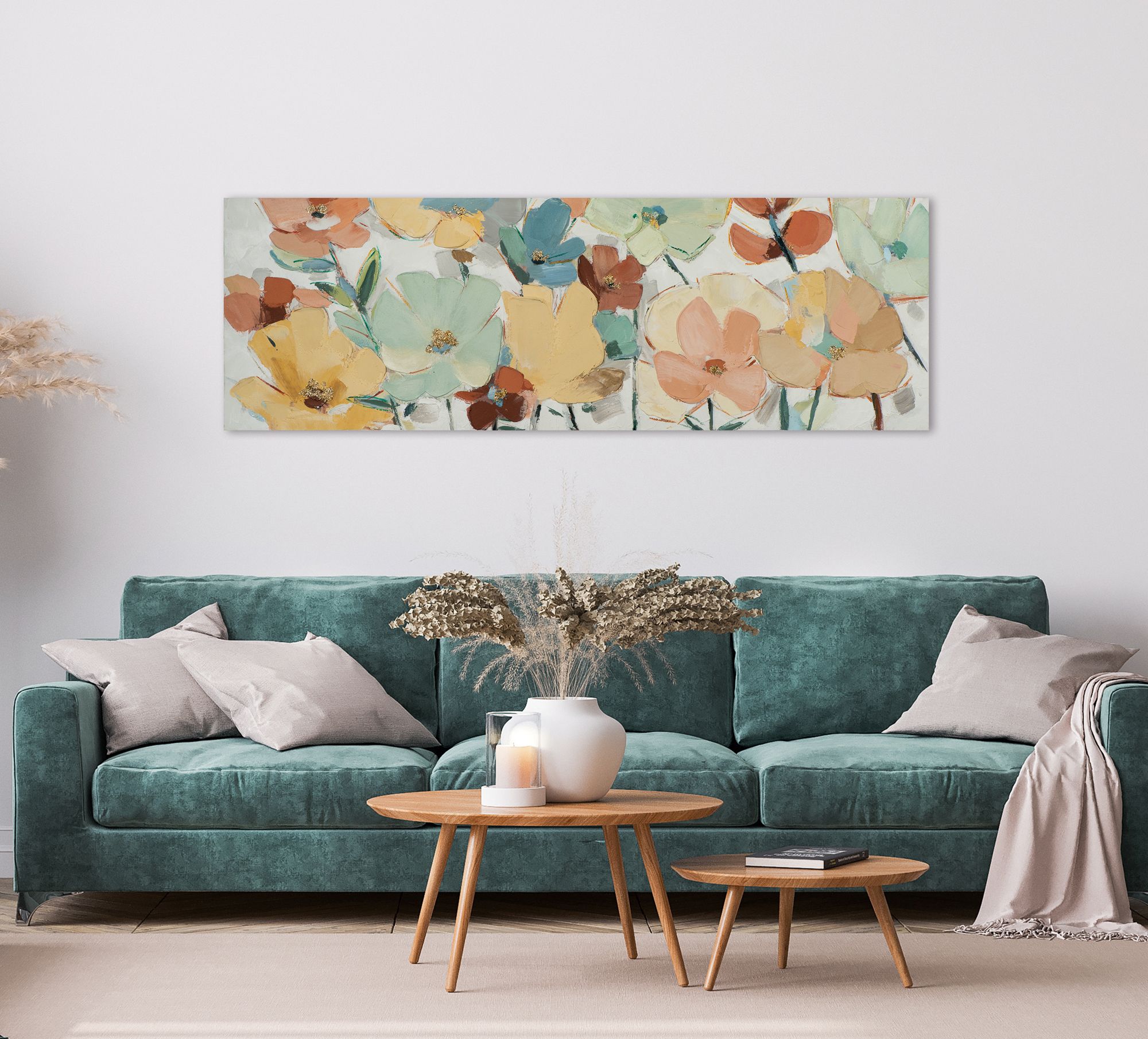 Gemälde PASTELLBLUMEN