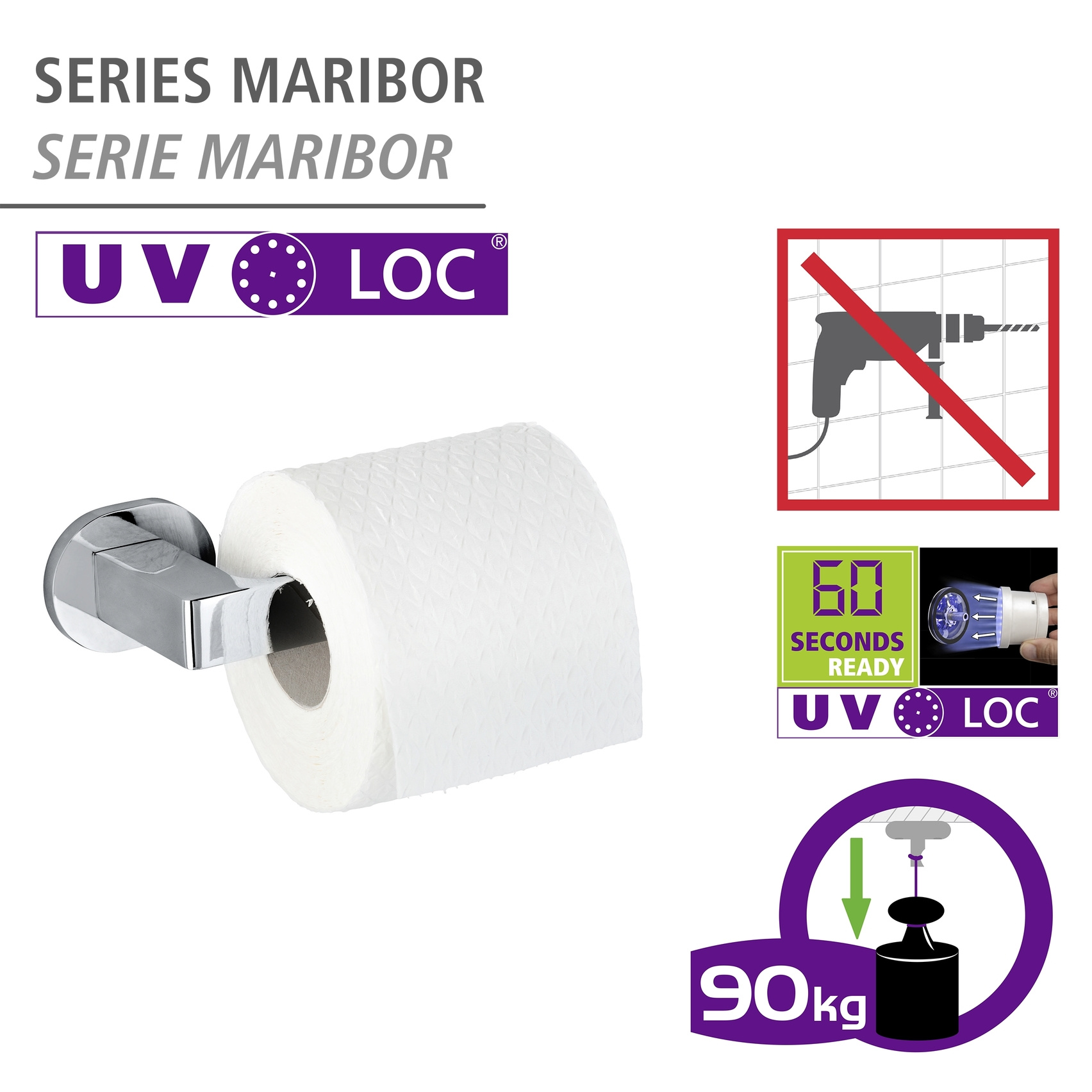 Toilettenpapierhalter MARIBOR