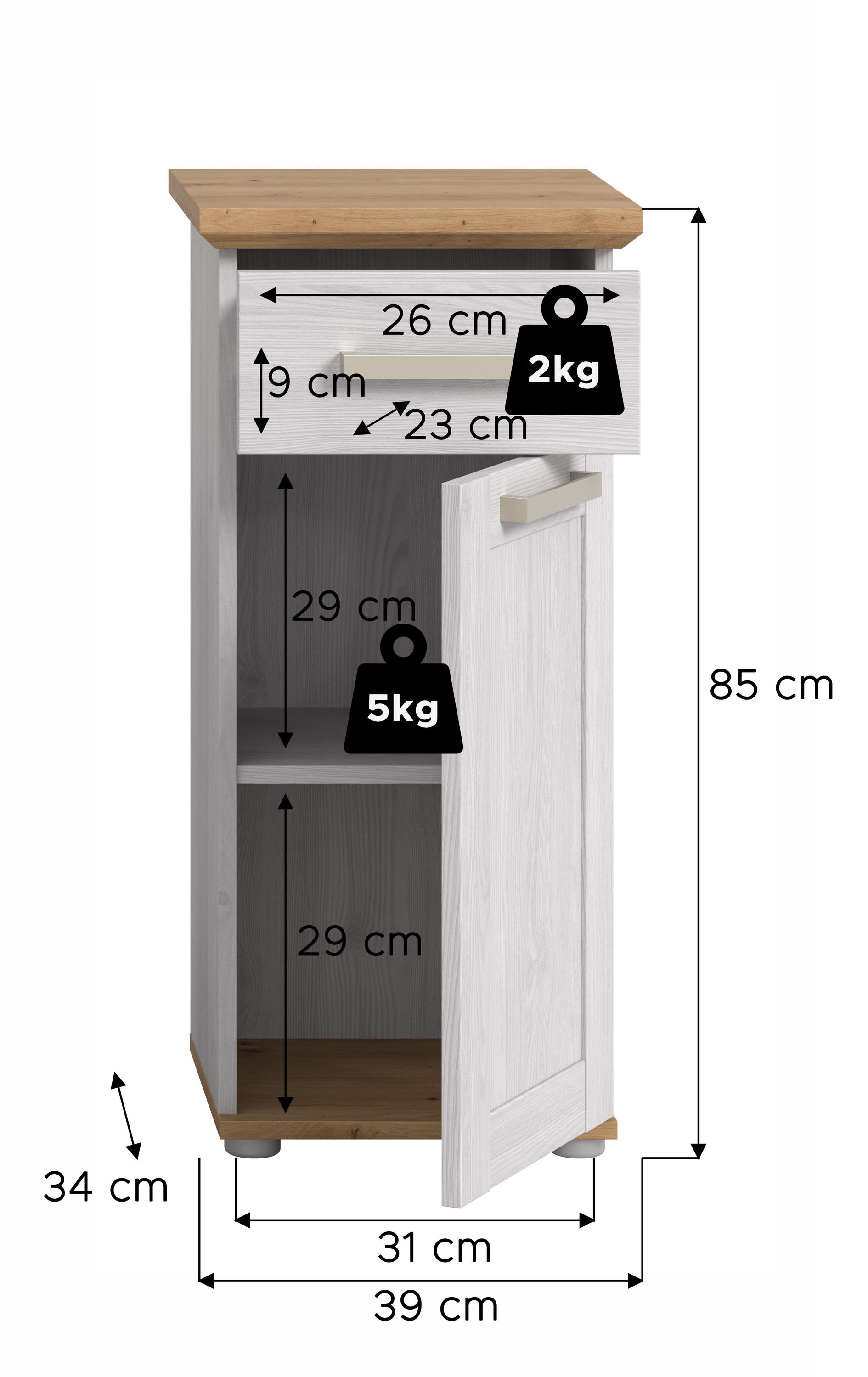 Midischrank VERONA