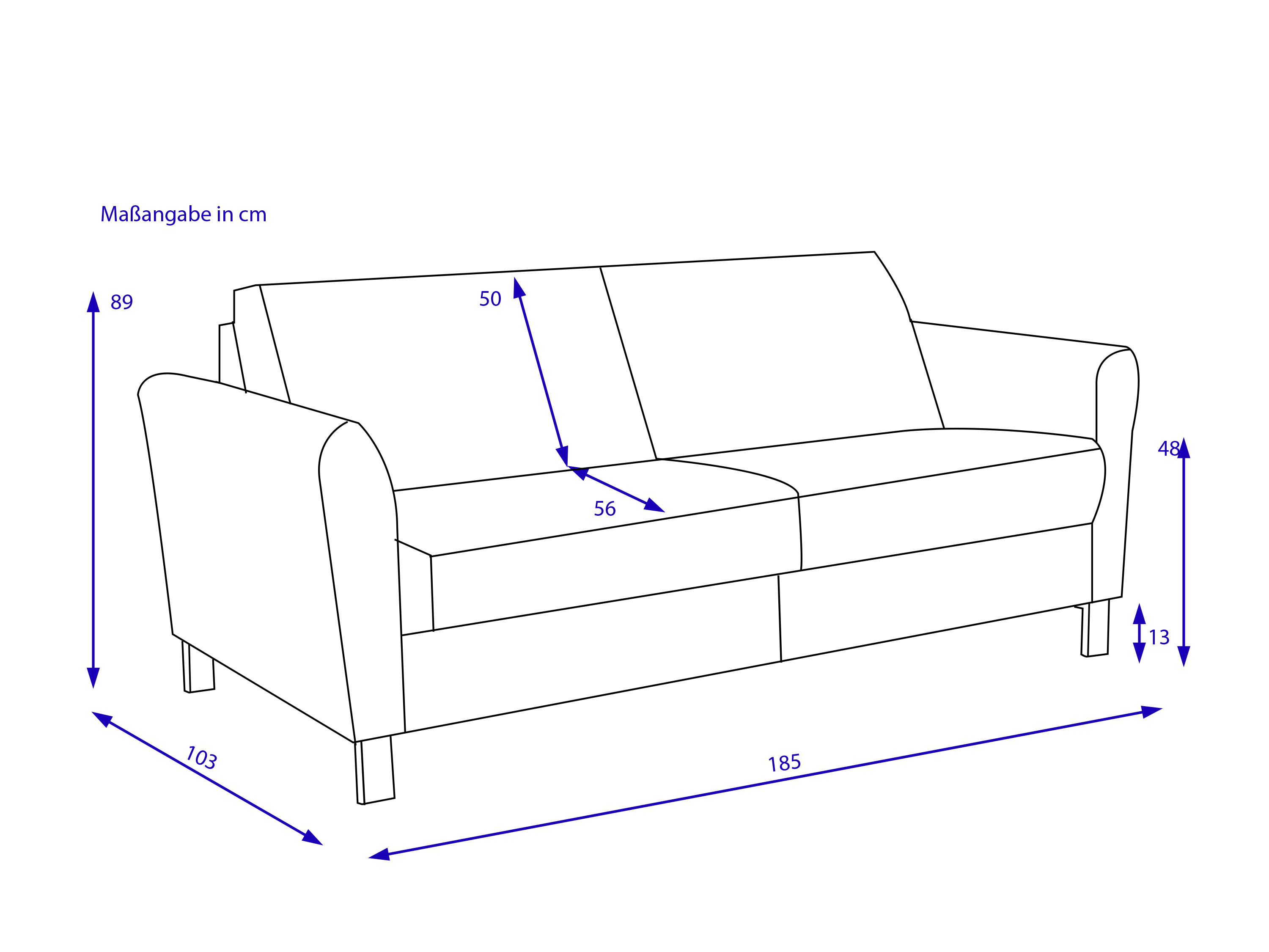 Schlafsofa Elastoform RONJA
