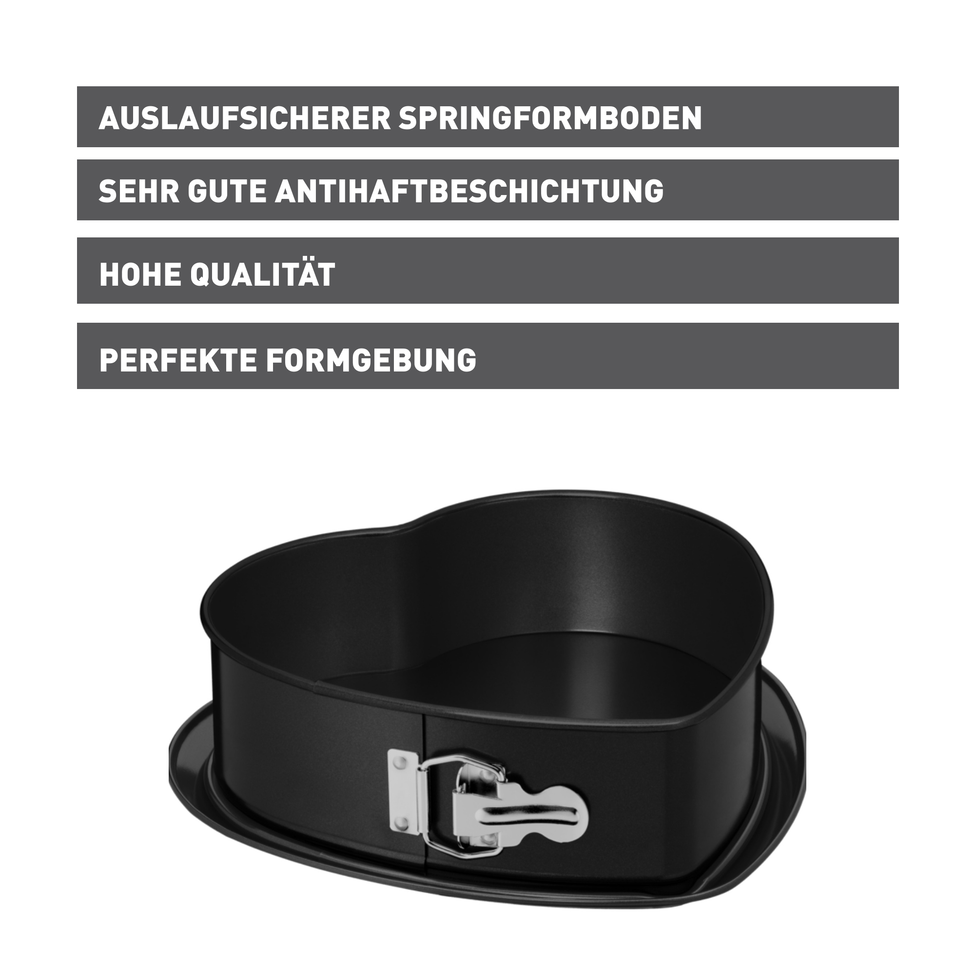Springform KAISER Herzkuchen