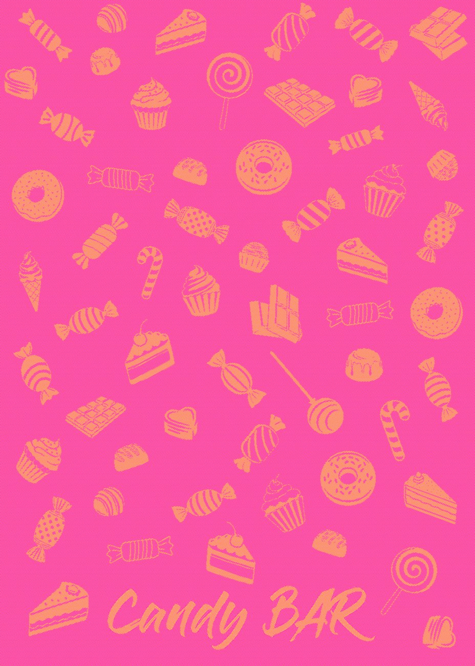 Geschirrtuch CANDY BAR