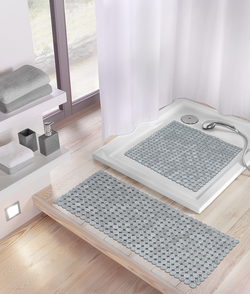 Wanneneinlage Sign silber