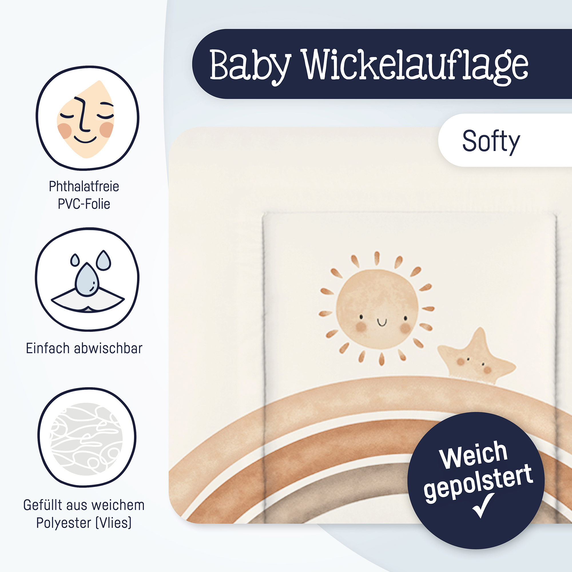 Wickelauflage ZÖLLNER Softy